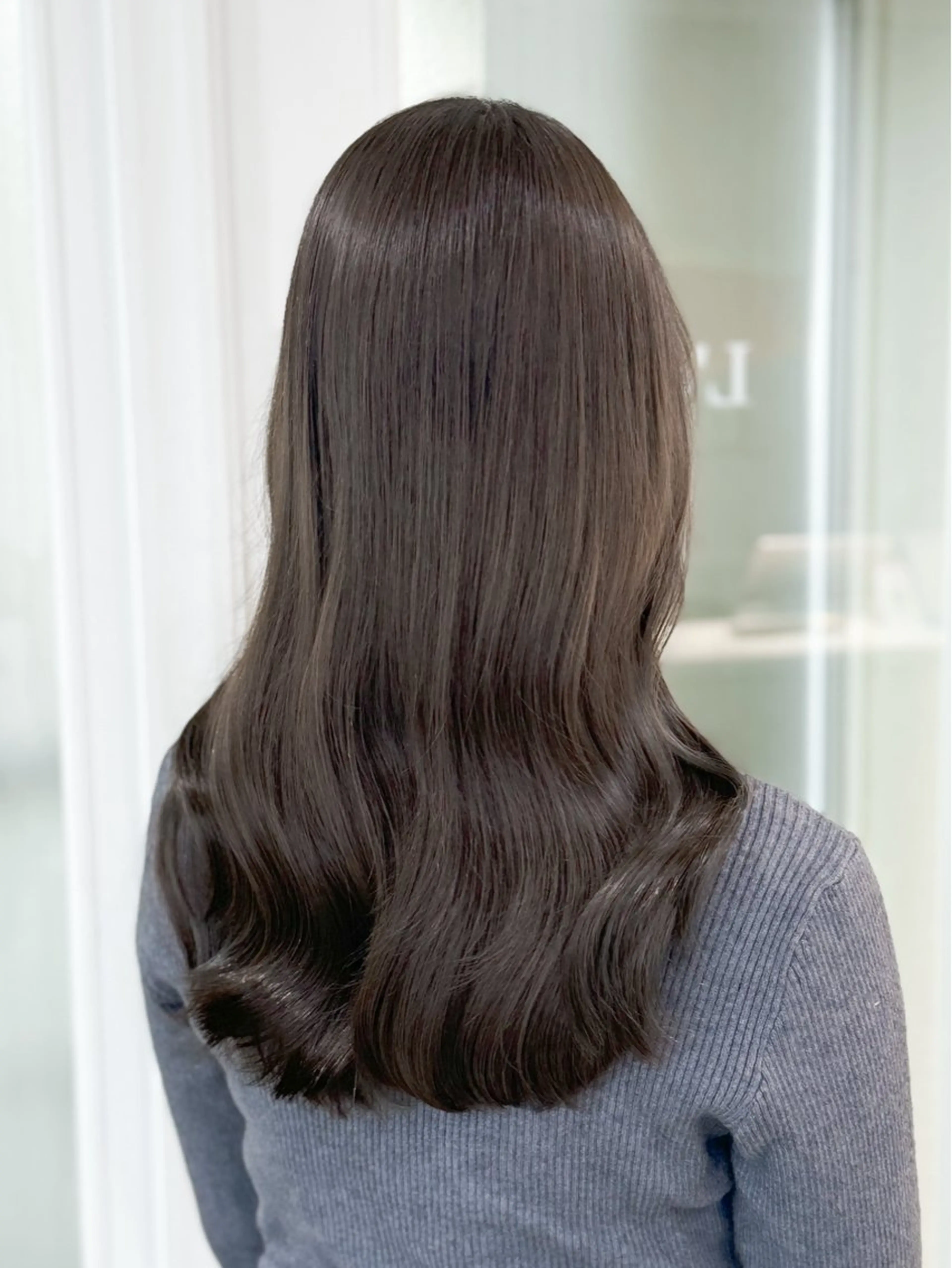 ミディアム 韓国アイドルヘア🩶 nanako🦋のヘアスタイル