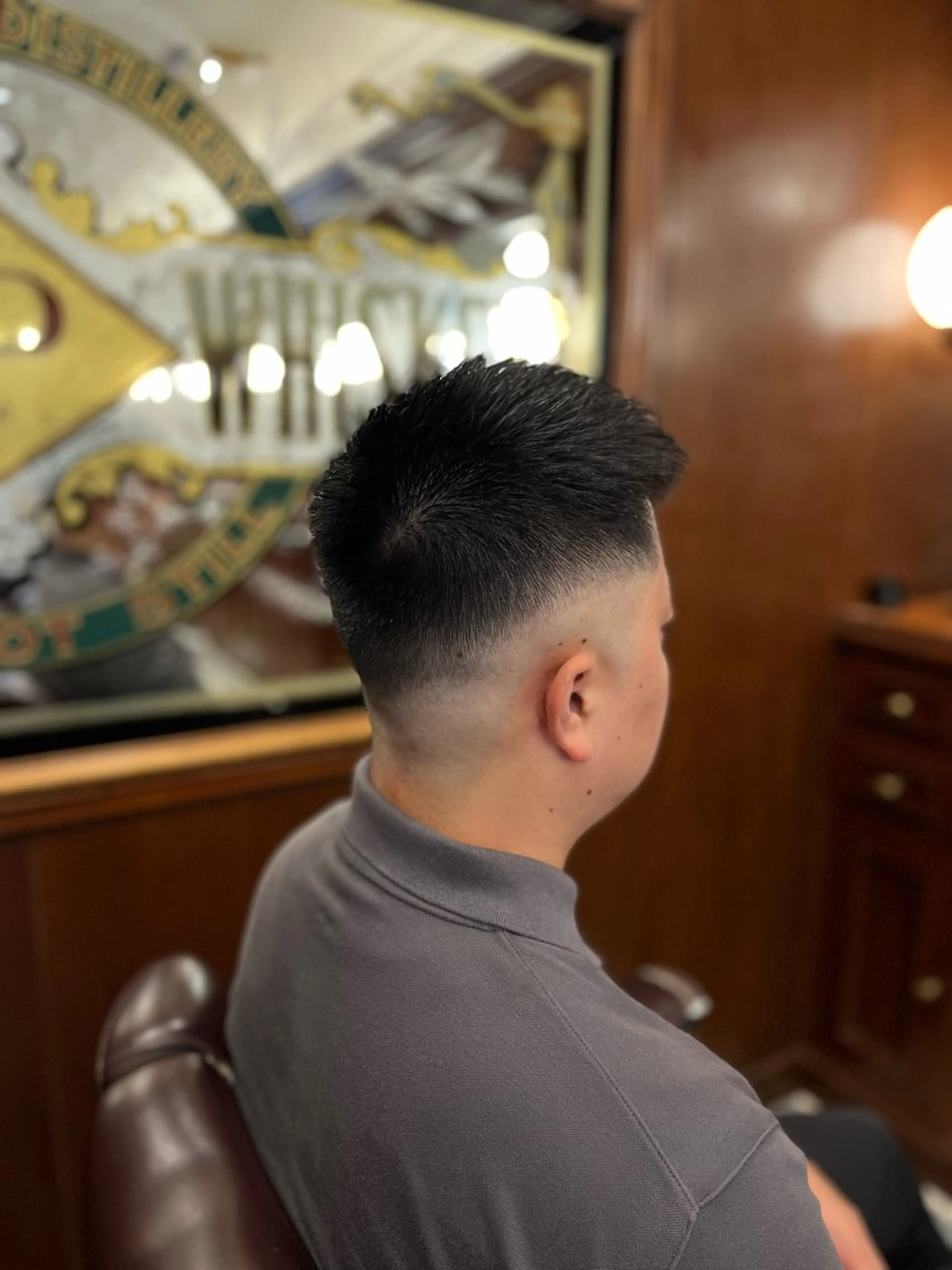 ショート メンズ フェードカット スキンフェード 💈河村 美波💈のヘアスタイル