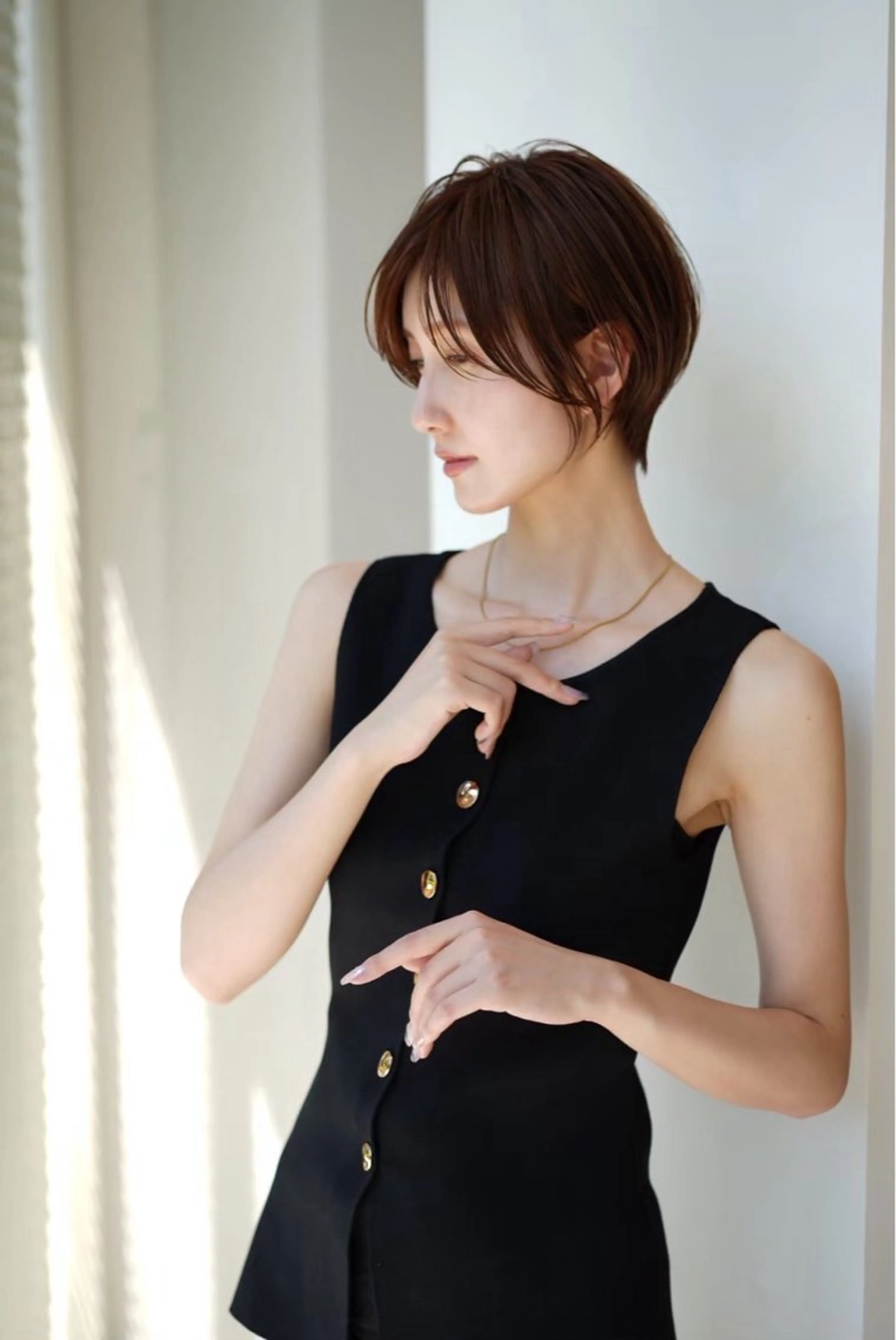 ショート 加賀 千聖 /soigneのヘアスタイル