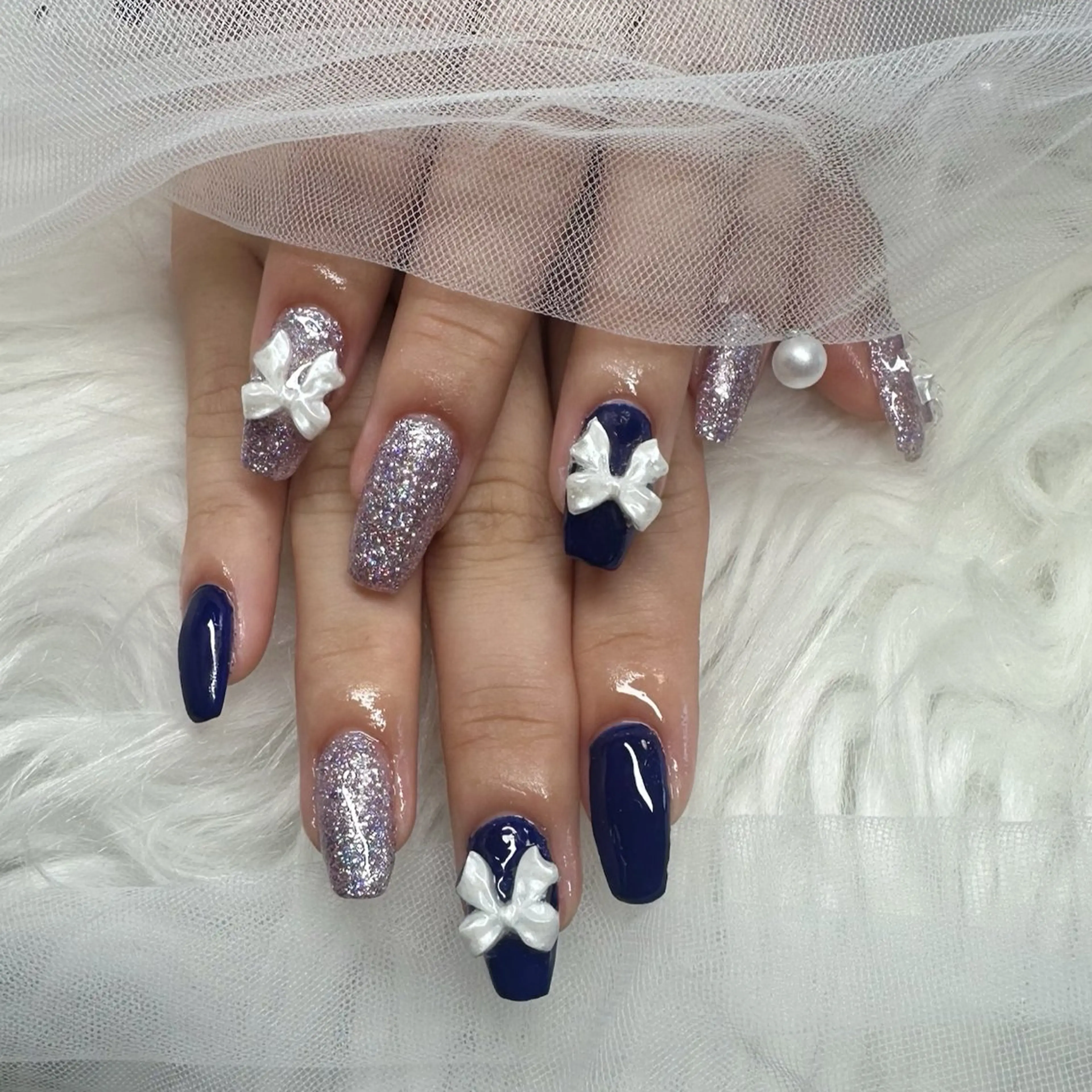 ネイル 持ち込み ハンドネイル Rave所属・touma Rinaのネイルデザイン