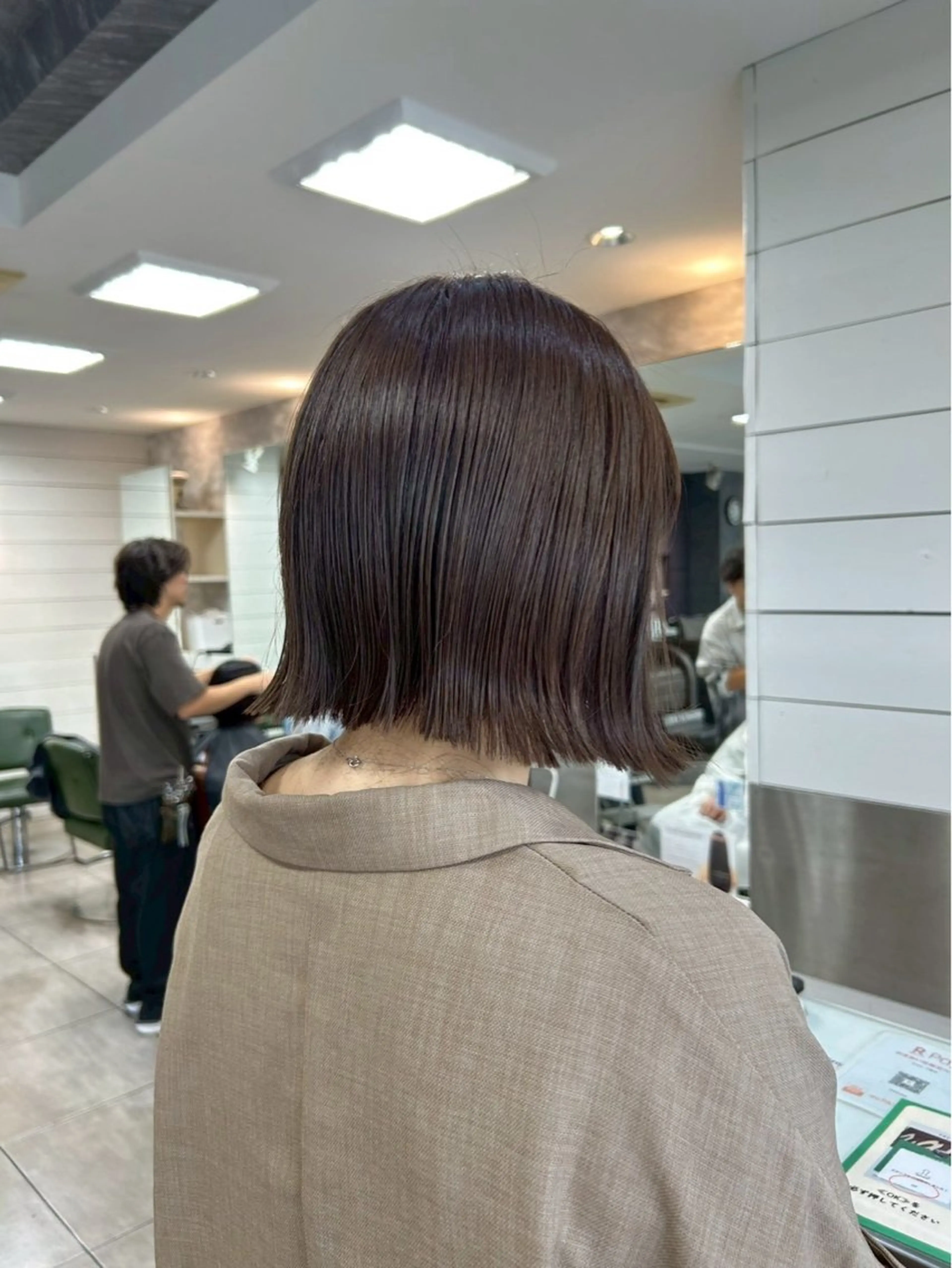カラー ハイトーンカラー✨ 慶田玲和のヘアスタイル