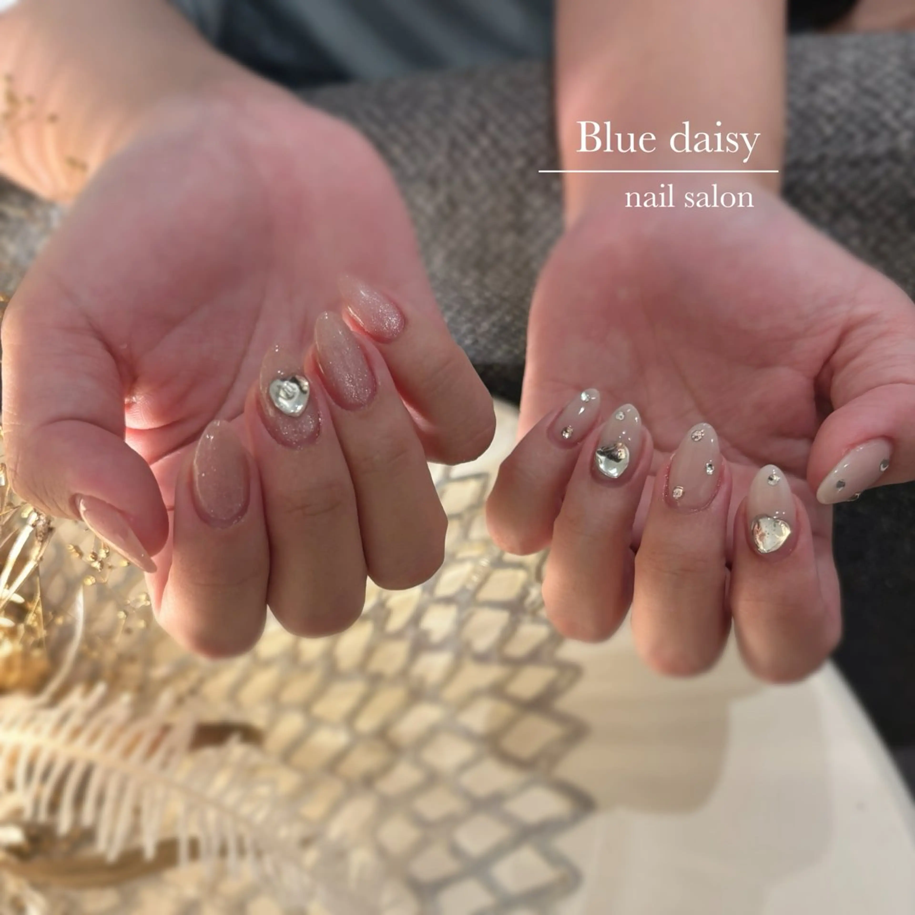 ネイル マグネットネイル マグネットワンカラー ワンカラーネイル ピンク ワンホンネイル ハンドネイル Blue　daisy　栄本店 【ブルーデイジー】所属・Blue daisy 栄本店のネイルデザイン