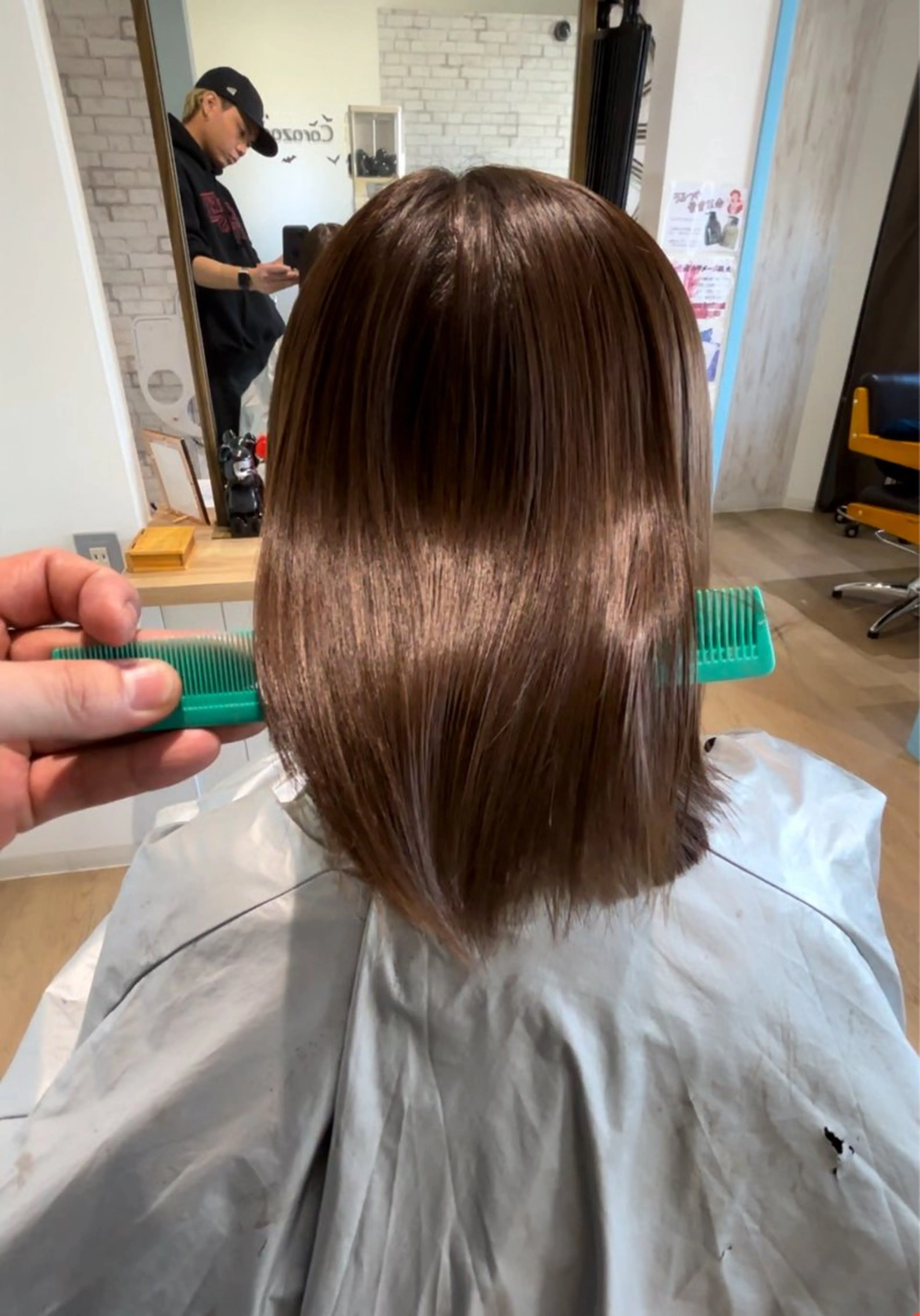【奈良ではココだけ👀】韓国式！高濃度ケラチン&オイル髪質改善¥11.550の写真