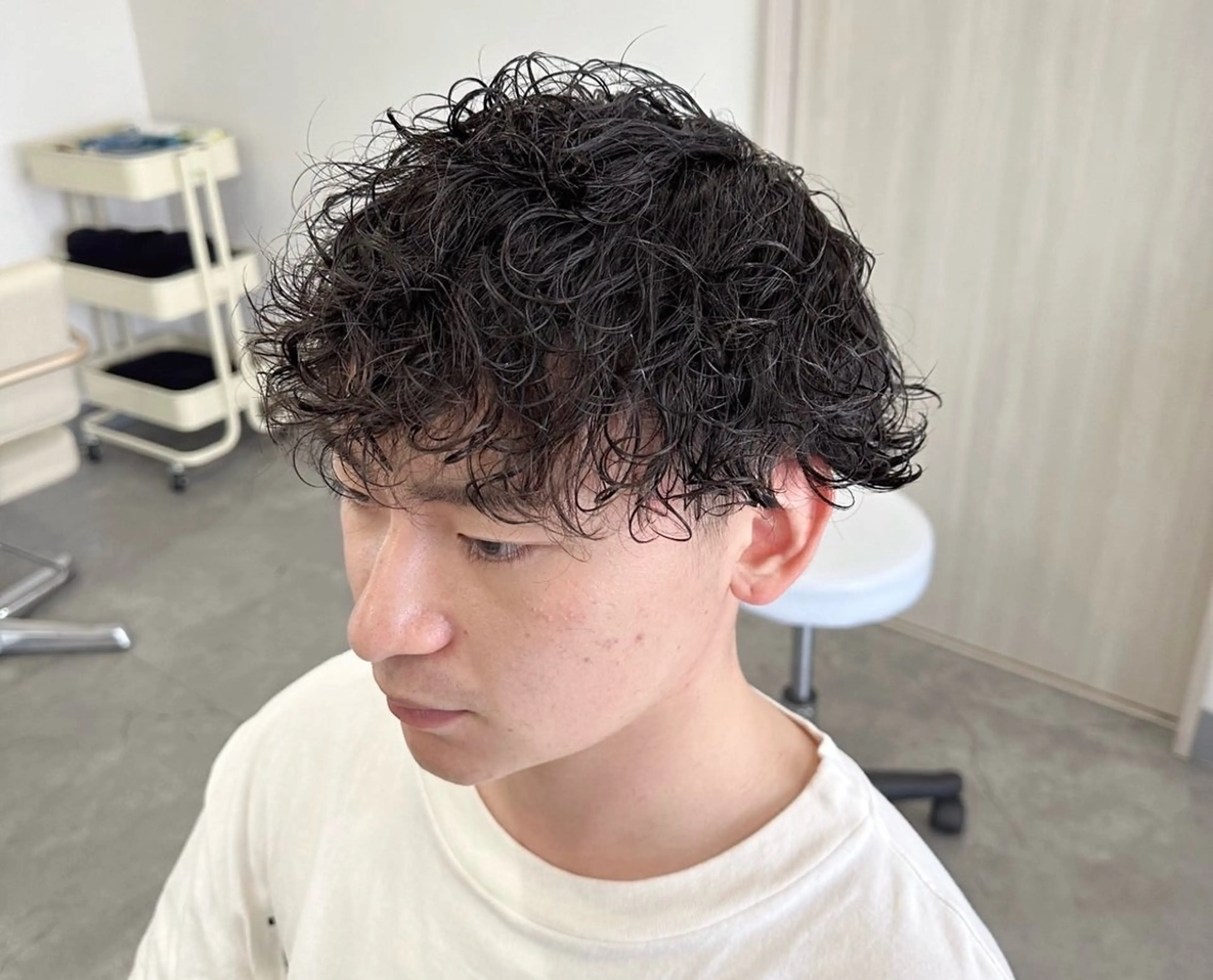 山田 誠也のヘアスタイル
