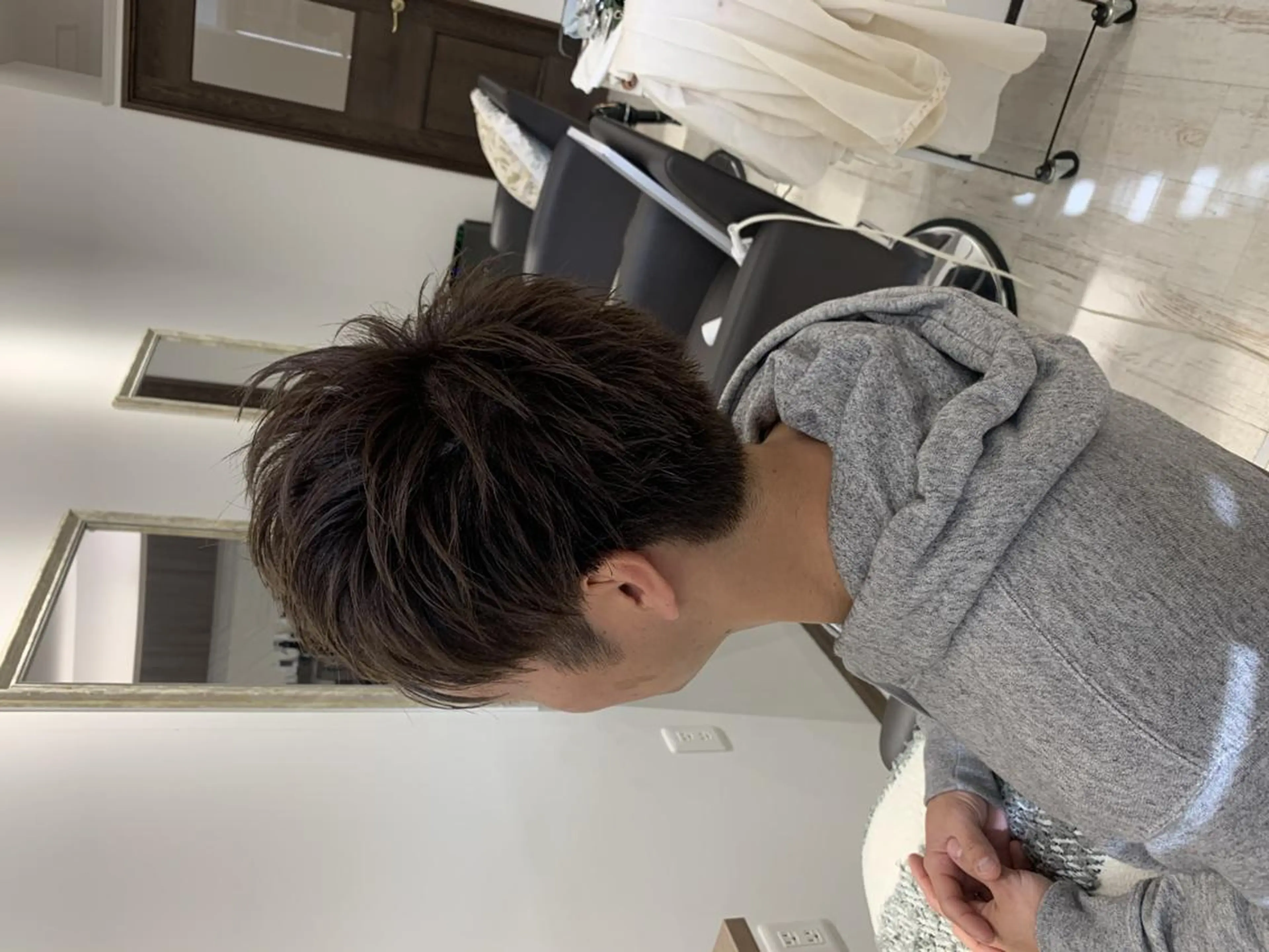 ショート メンズ 瀬尾 由希菜のヘアスタイル