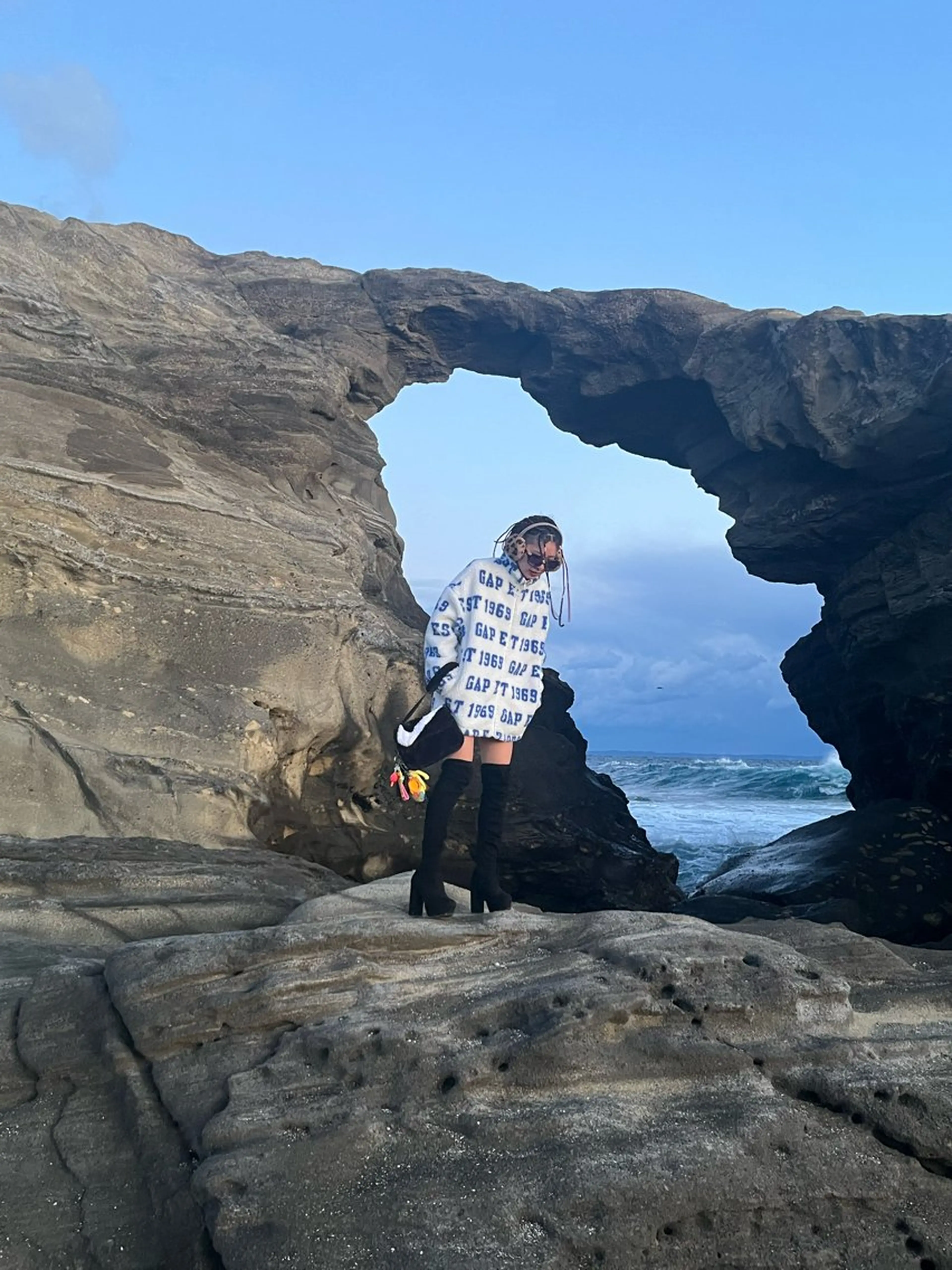 ロング カラー ヘアアレンジ ブリーチ超特化美容師 ☯️ルカ✡️💫のヘアスタイル