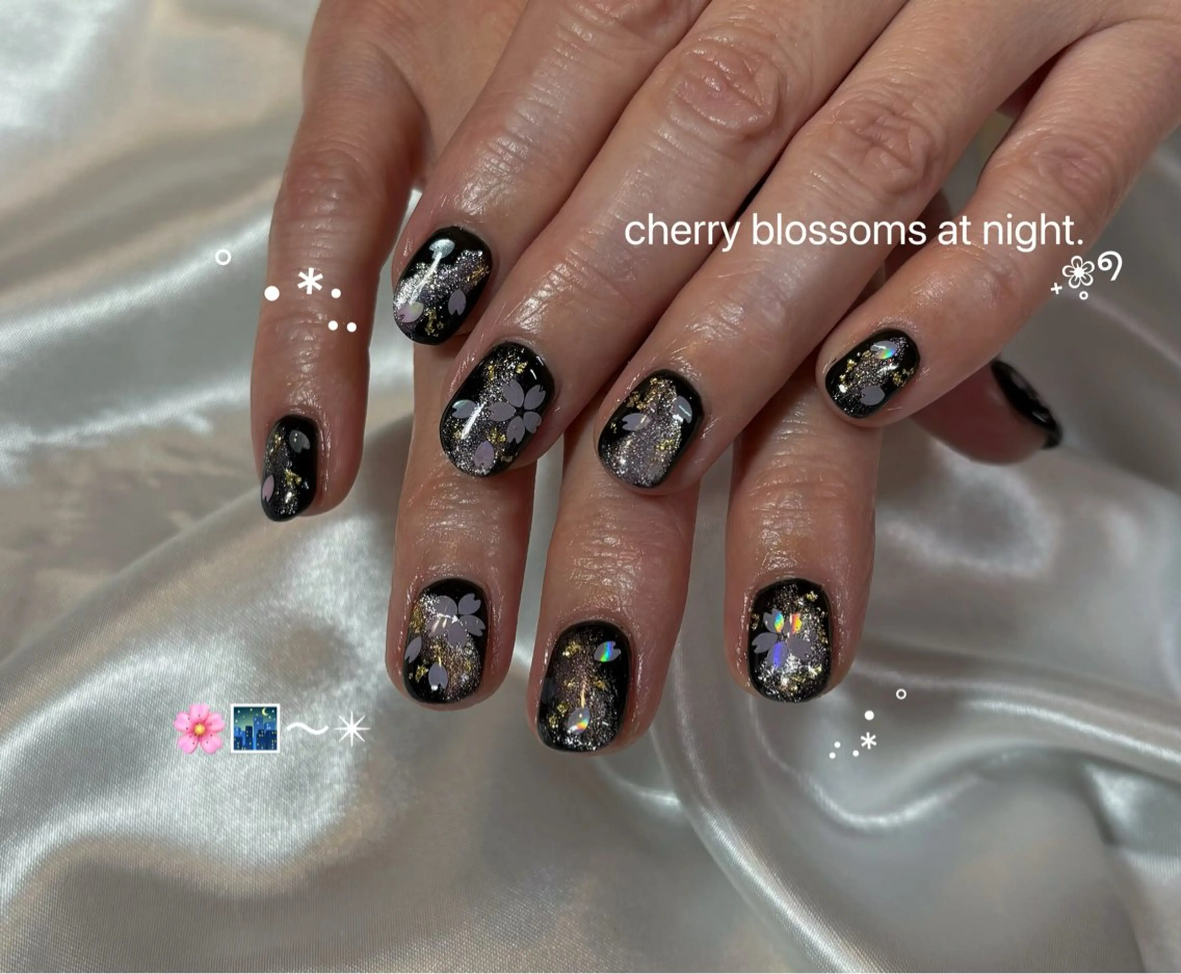 ネイル 桜ネイル ワンカラーネイル 春ネイル Chat　noir所属・【chatnoir】 MIYUのネイルデザイン