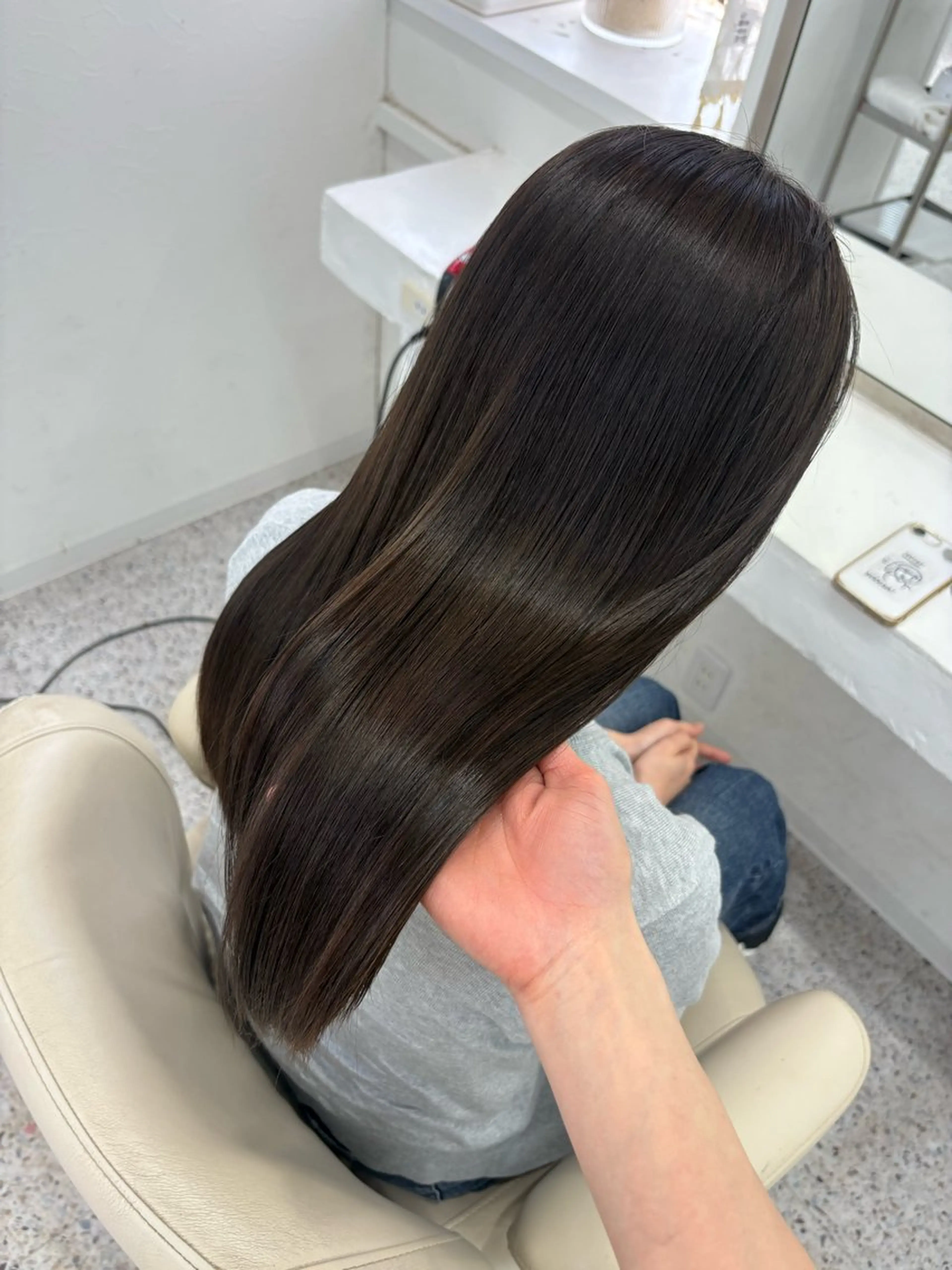 ロング カラー 髪質改善 LOMARLIE JURIAのヘアスタイル