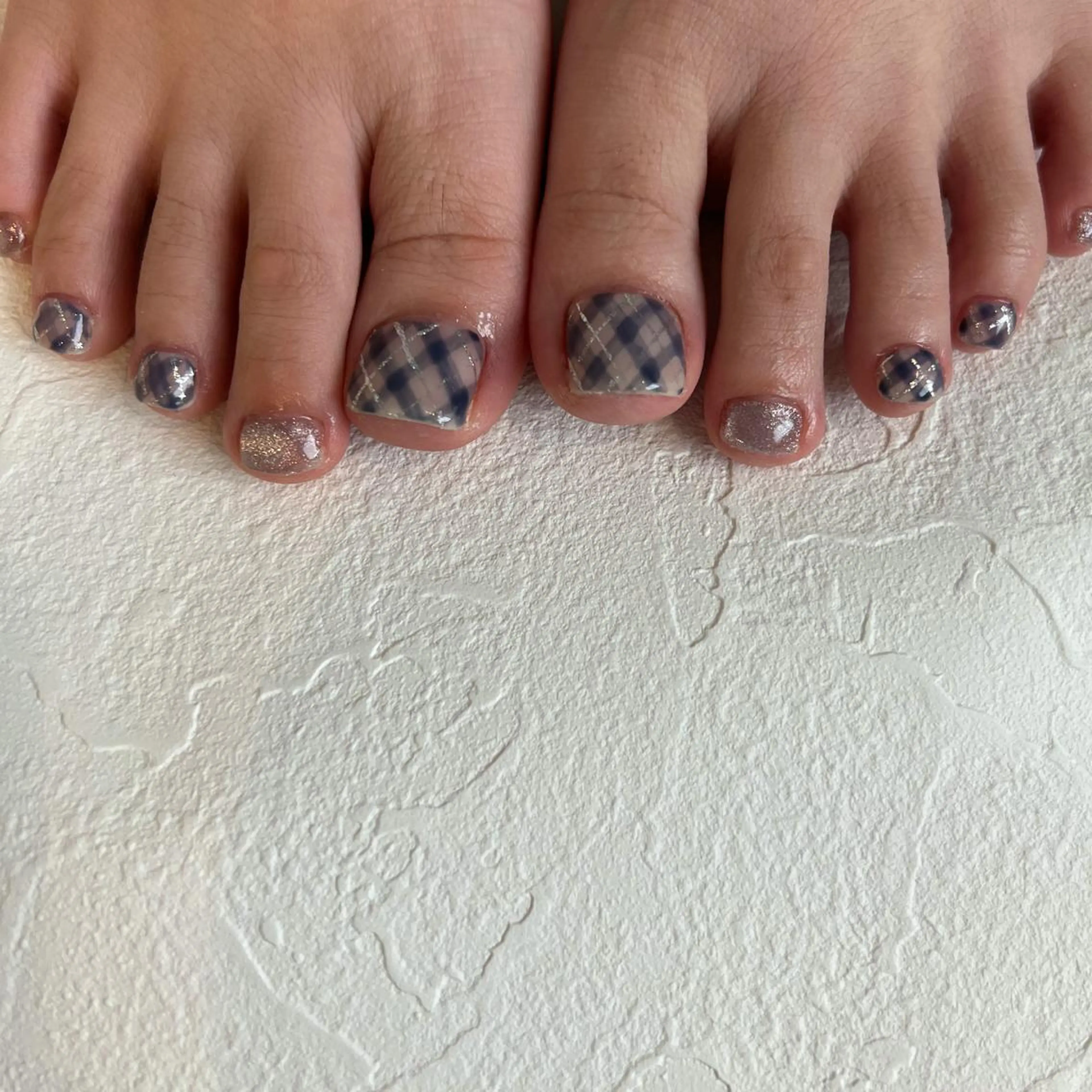 *フットジェルネイル*アート有り¥8800〜¥11000+Ask※アートによってお値段変わります ご新規様オフ無料の写真