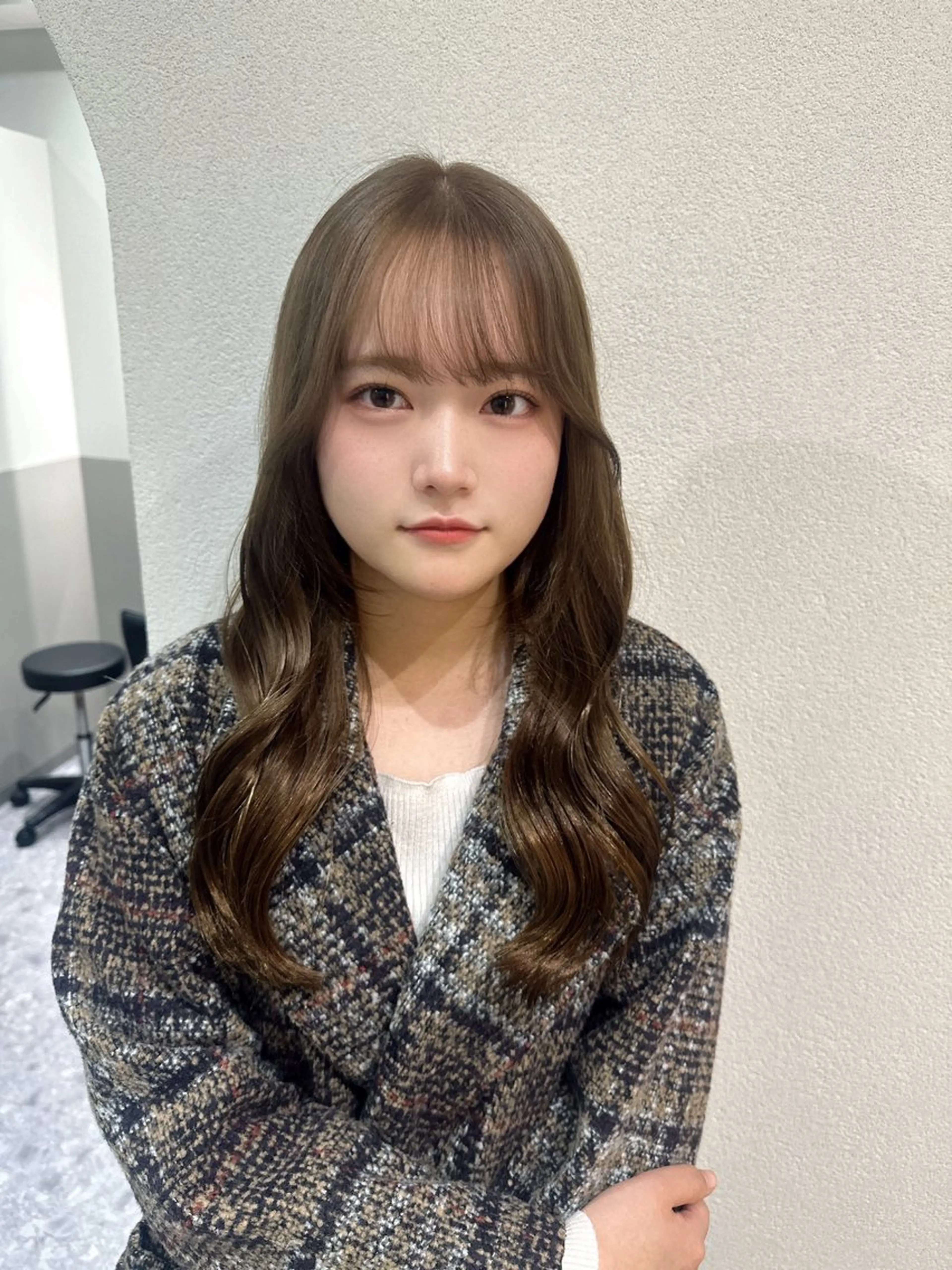 セミロング カラー カット ヘアカラー トリートメント 🪞個室サロン/韓国 艶髪/keito🪞のヘアスタイル