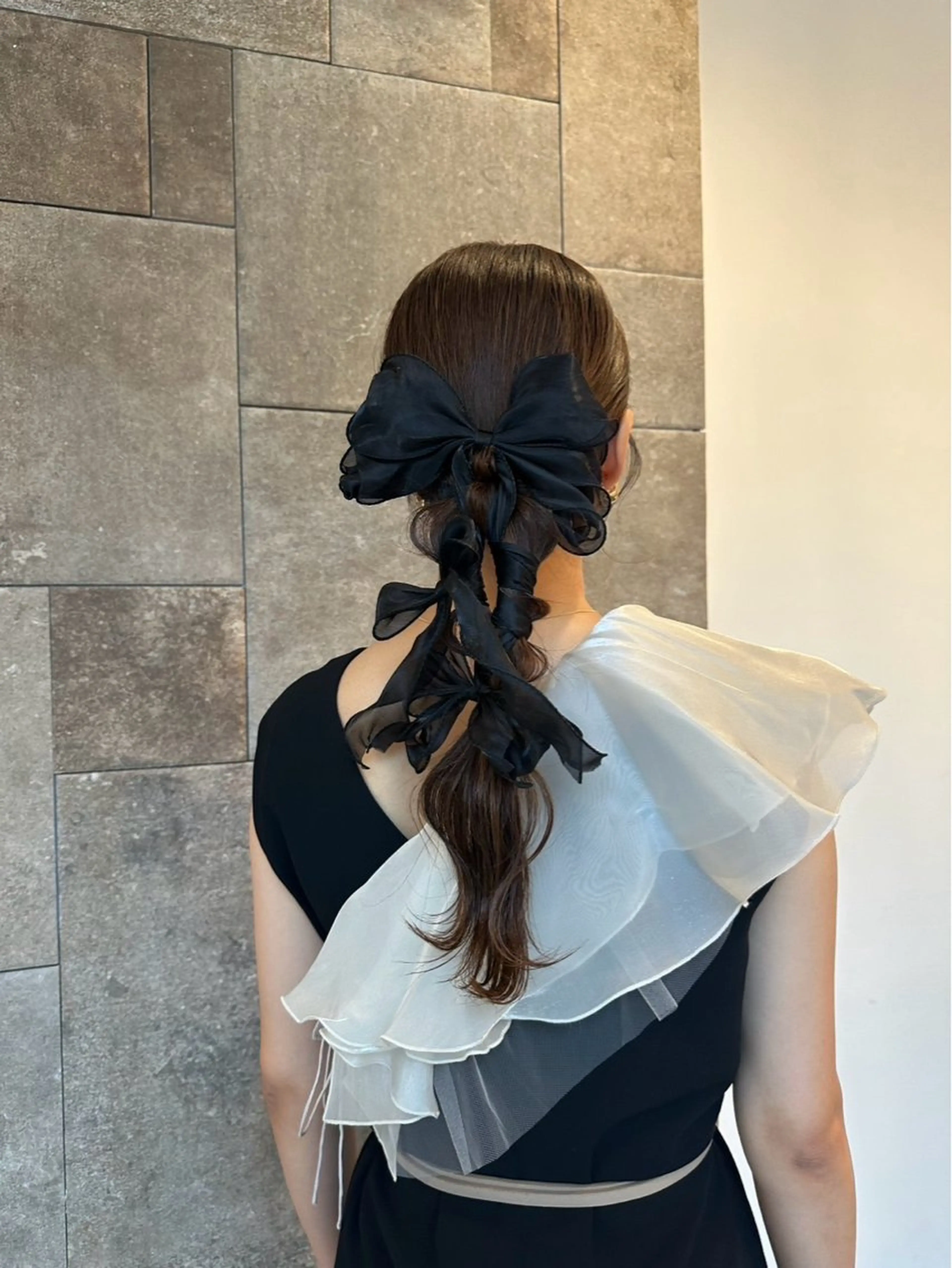 ヘアアレンジの写真