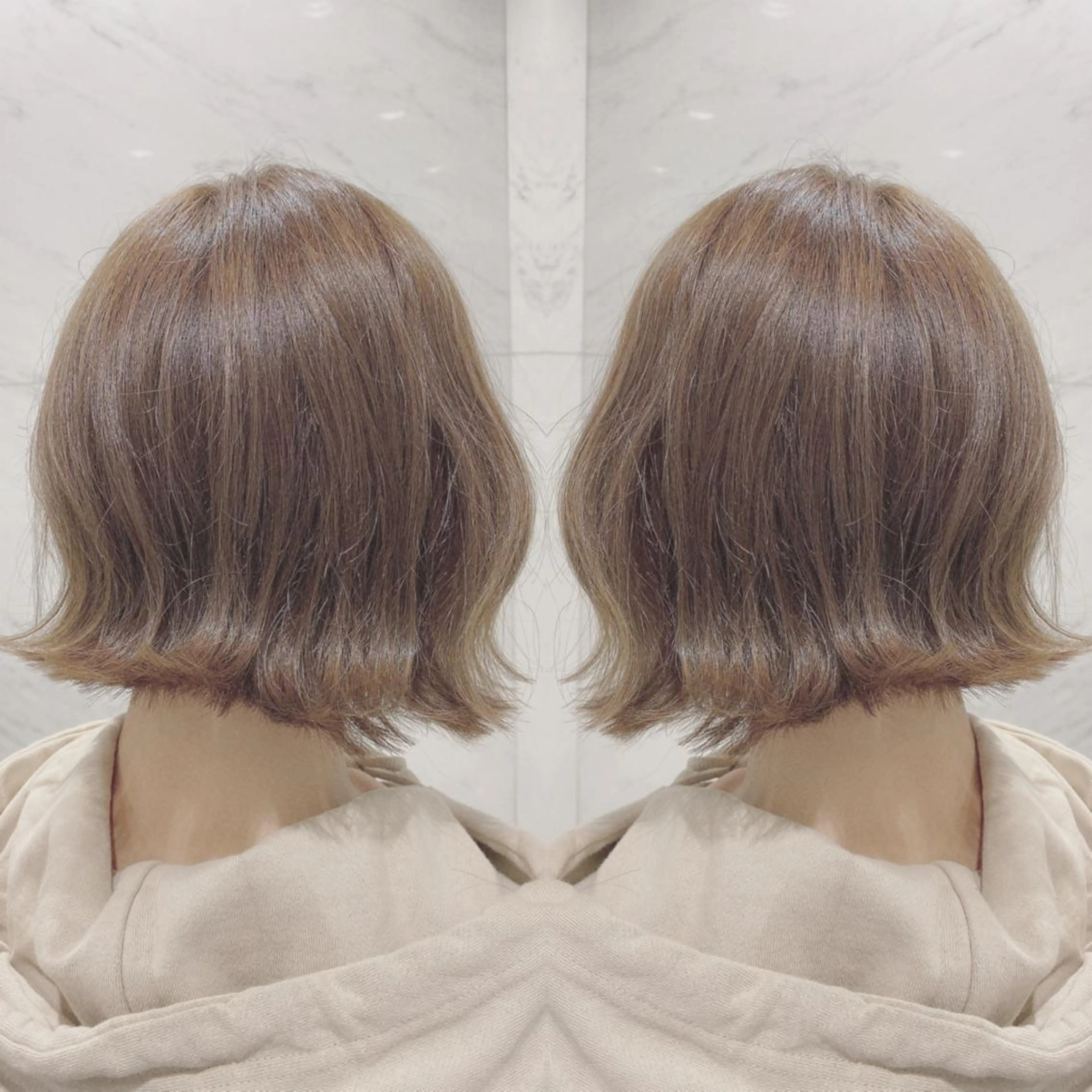 ショート カラー カット ヘアカラー トリートメント cecil hair所属・重政 和樹のヘアスタイル