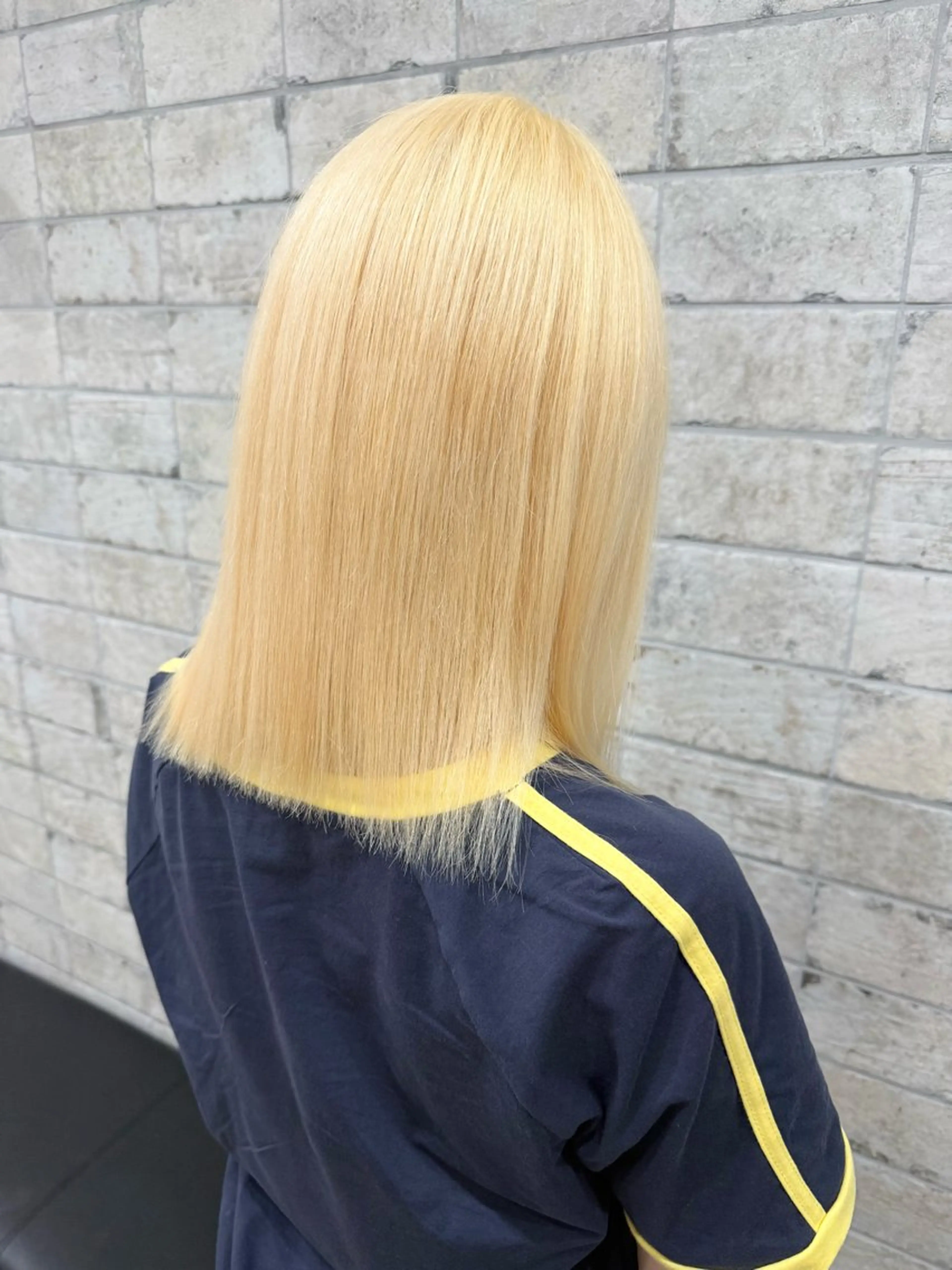 セミロング カラー ヘアカラー 店長 奈須 雄紀のヘアスタイル