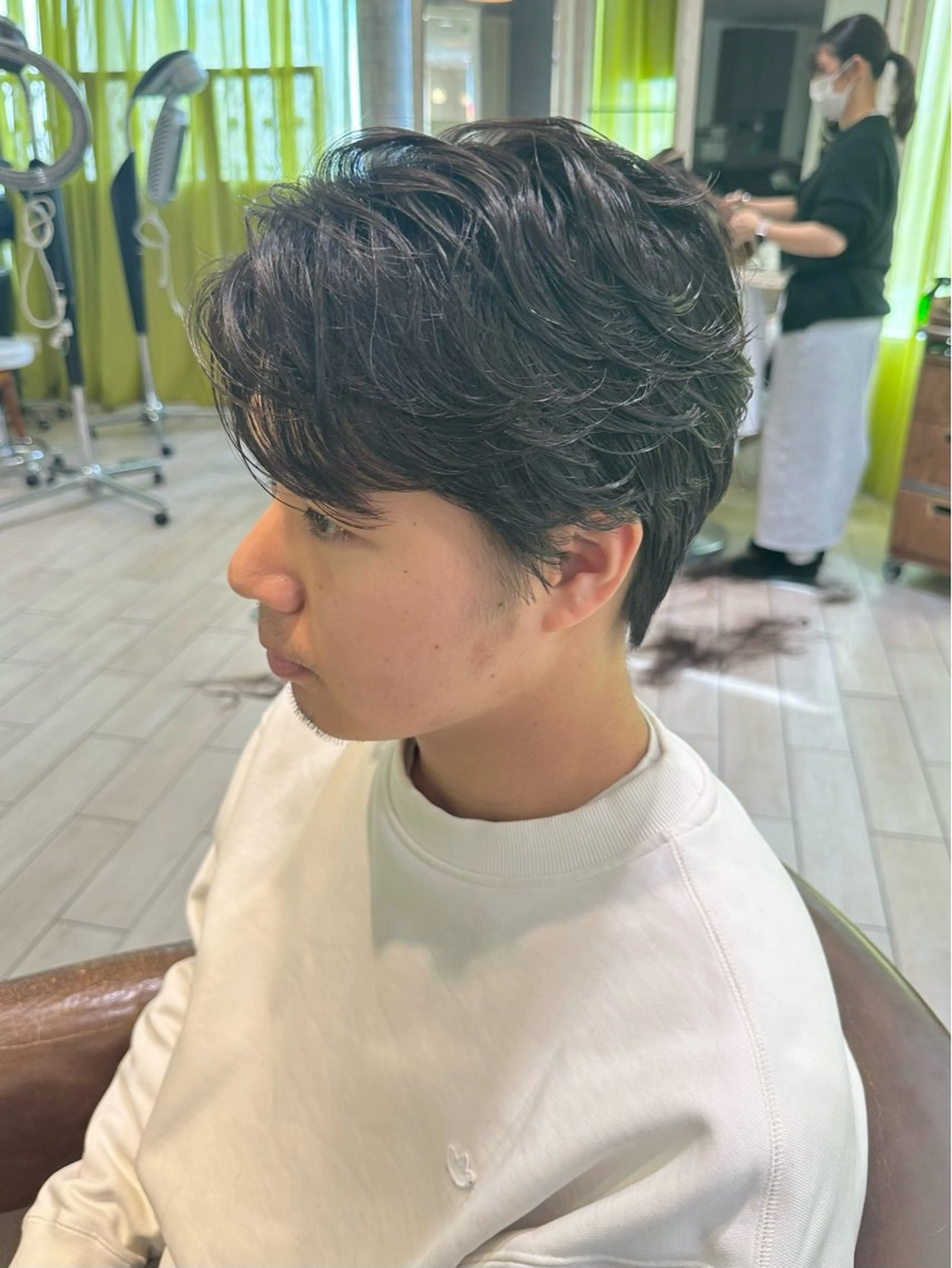 パーマ メンズ カット パーマ メンズパーマ特化🔥 ツイスパ/シャドウのヘアスタイル