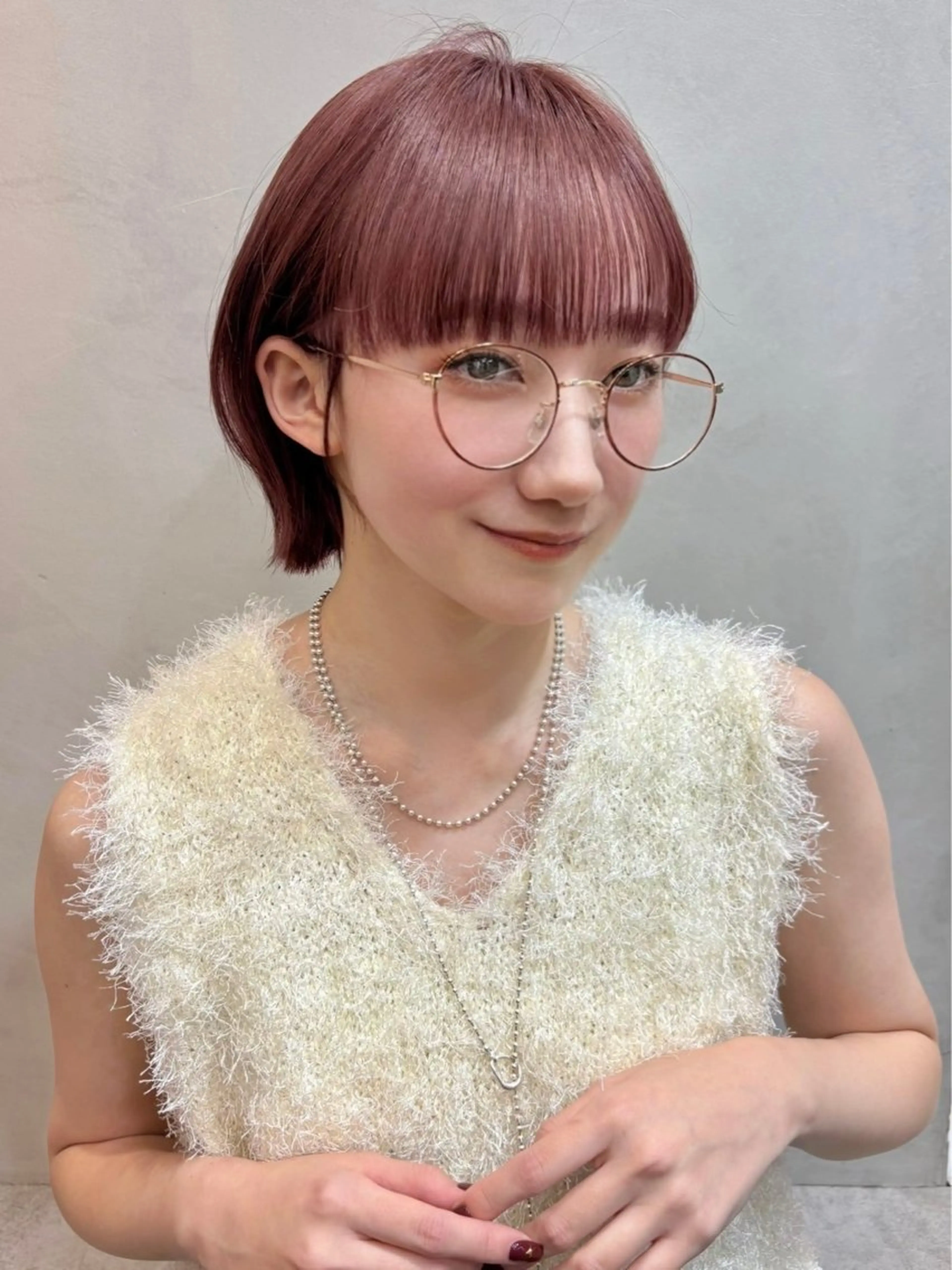 ショート 【韓国/レイヤー/ カラー】新井 望乃果のヘアスタイル