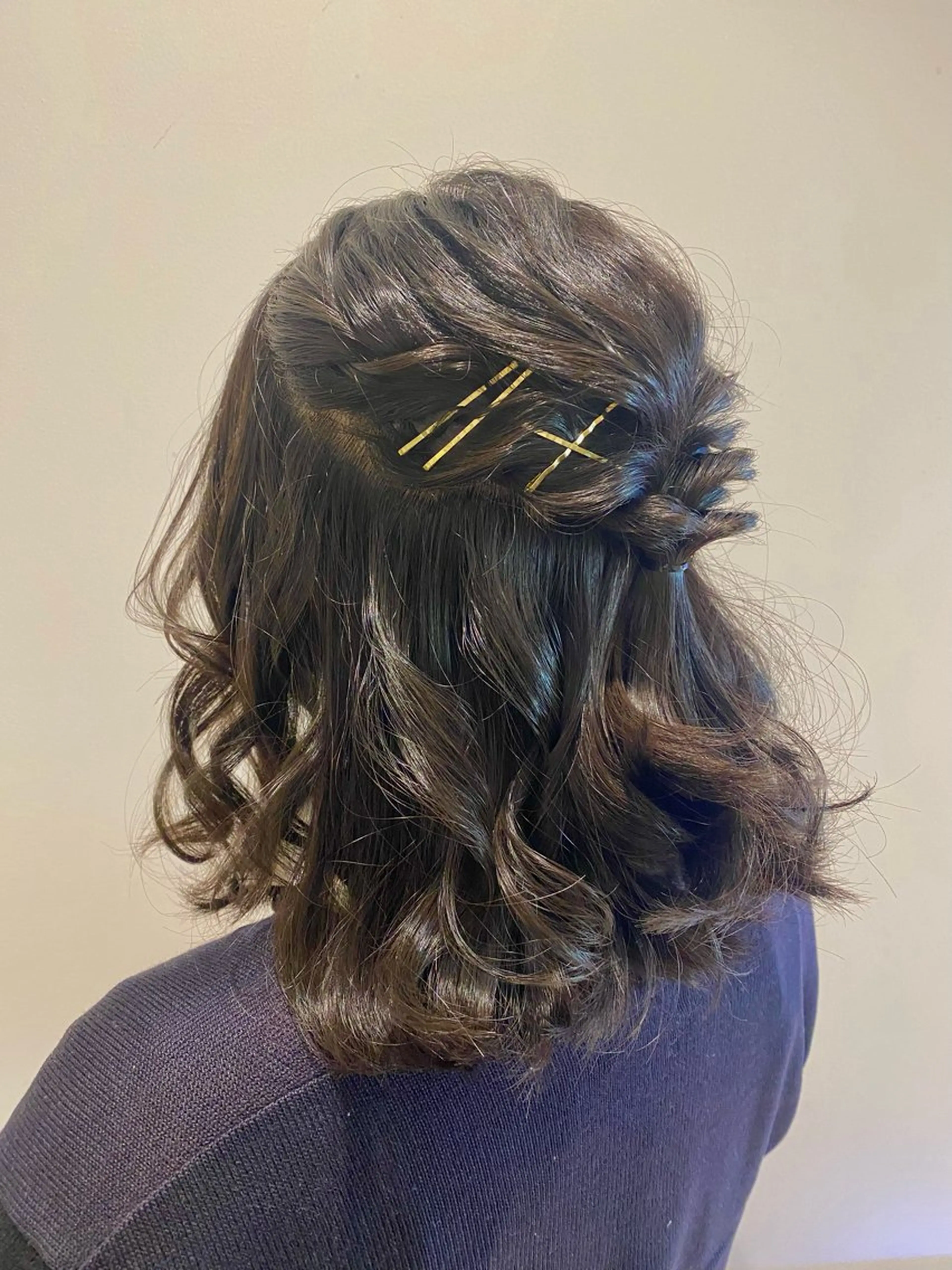 ミディアム ヘアアレンジ ヘアセット 艶髪🌿美髪 大塚礼乃【西荻窪】のヘアスタイル