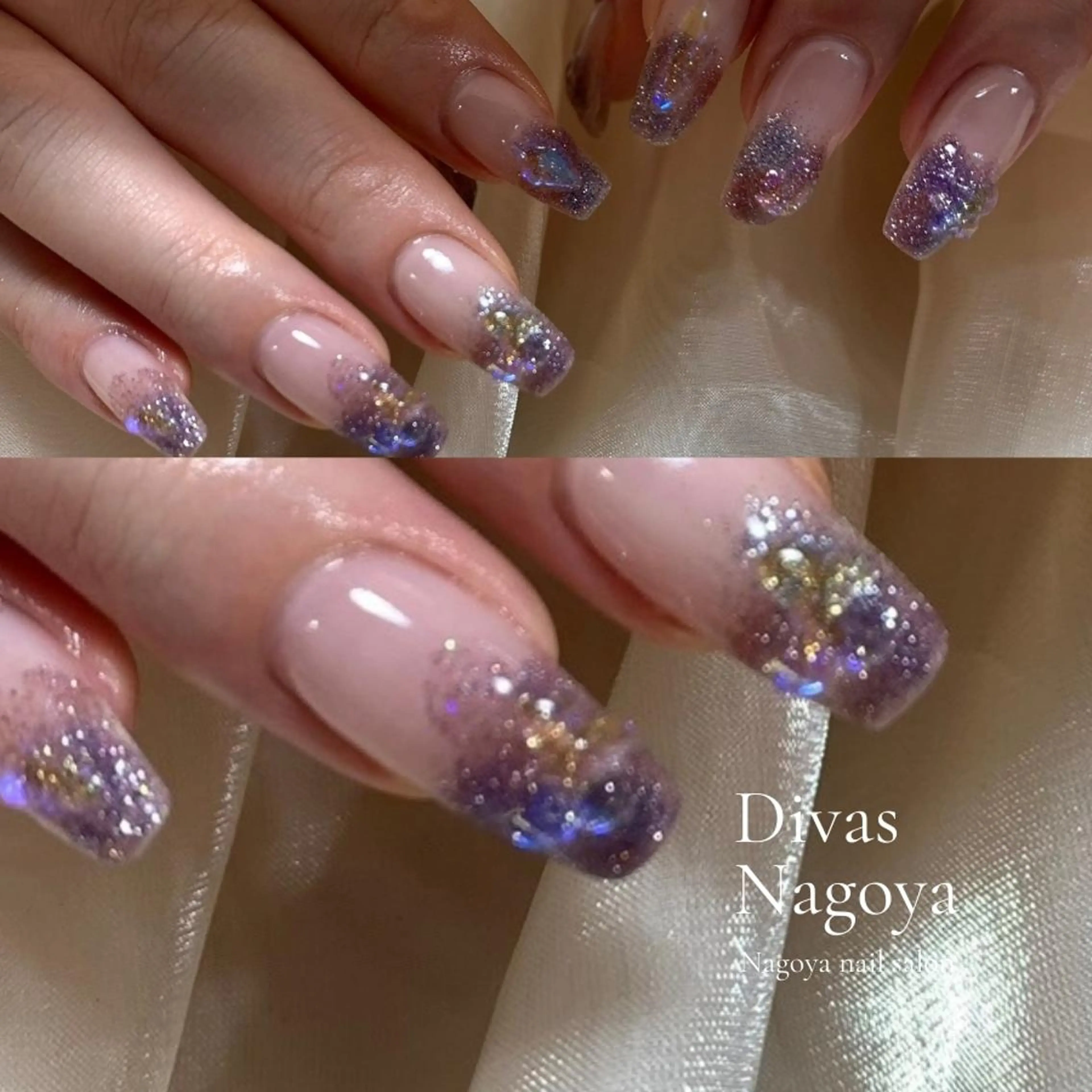 ネイル 長さ出し ジェルネイル 韓国ネイル マグネットネイル 持ち込み 🎀Sakae D.d nail🎀のネイルデザイン
