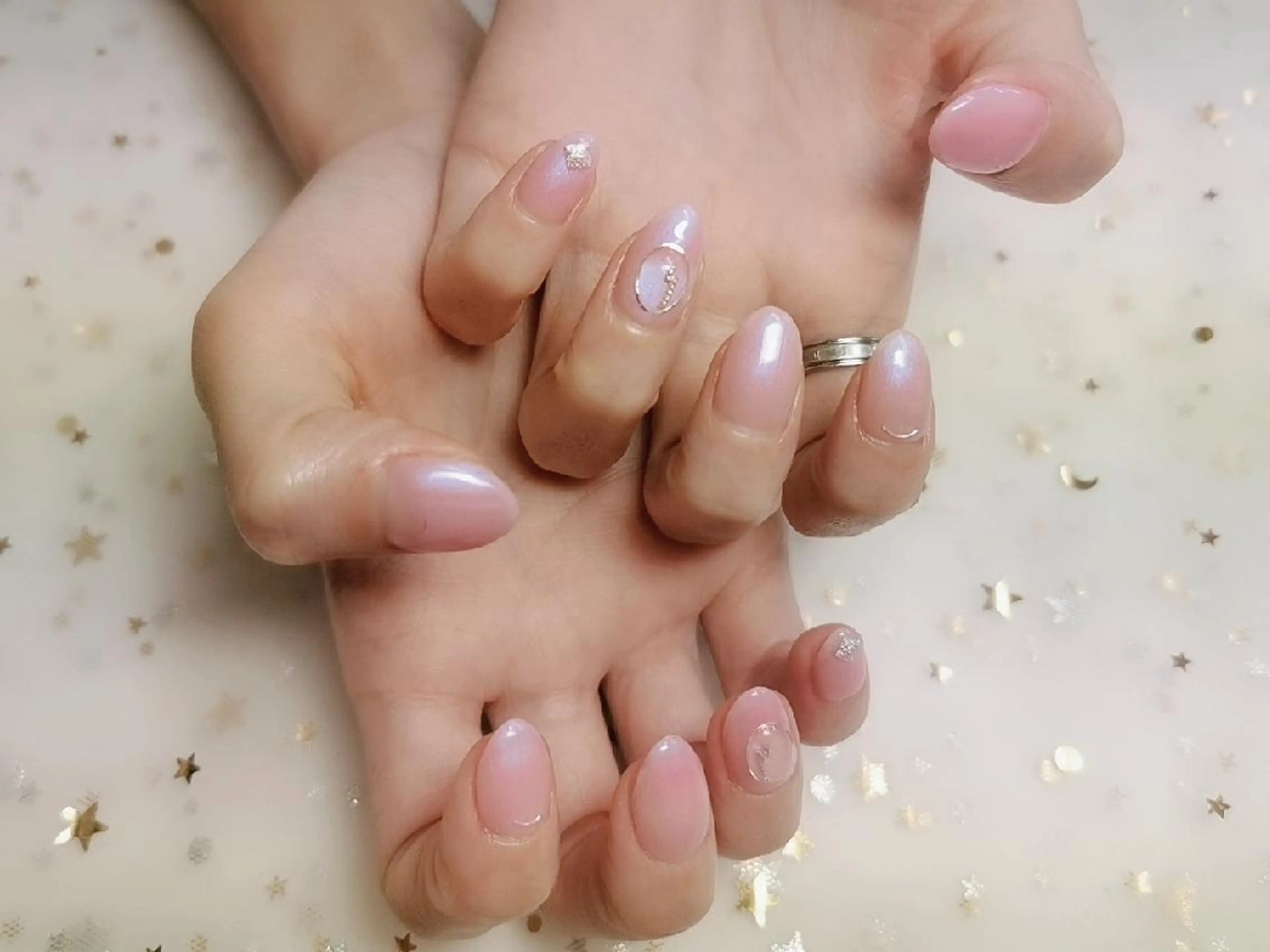 ネイル ぷっくりネイル 上福岡 らんらんのネイルデザイン