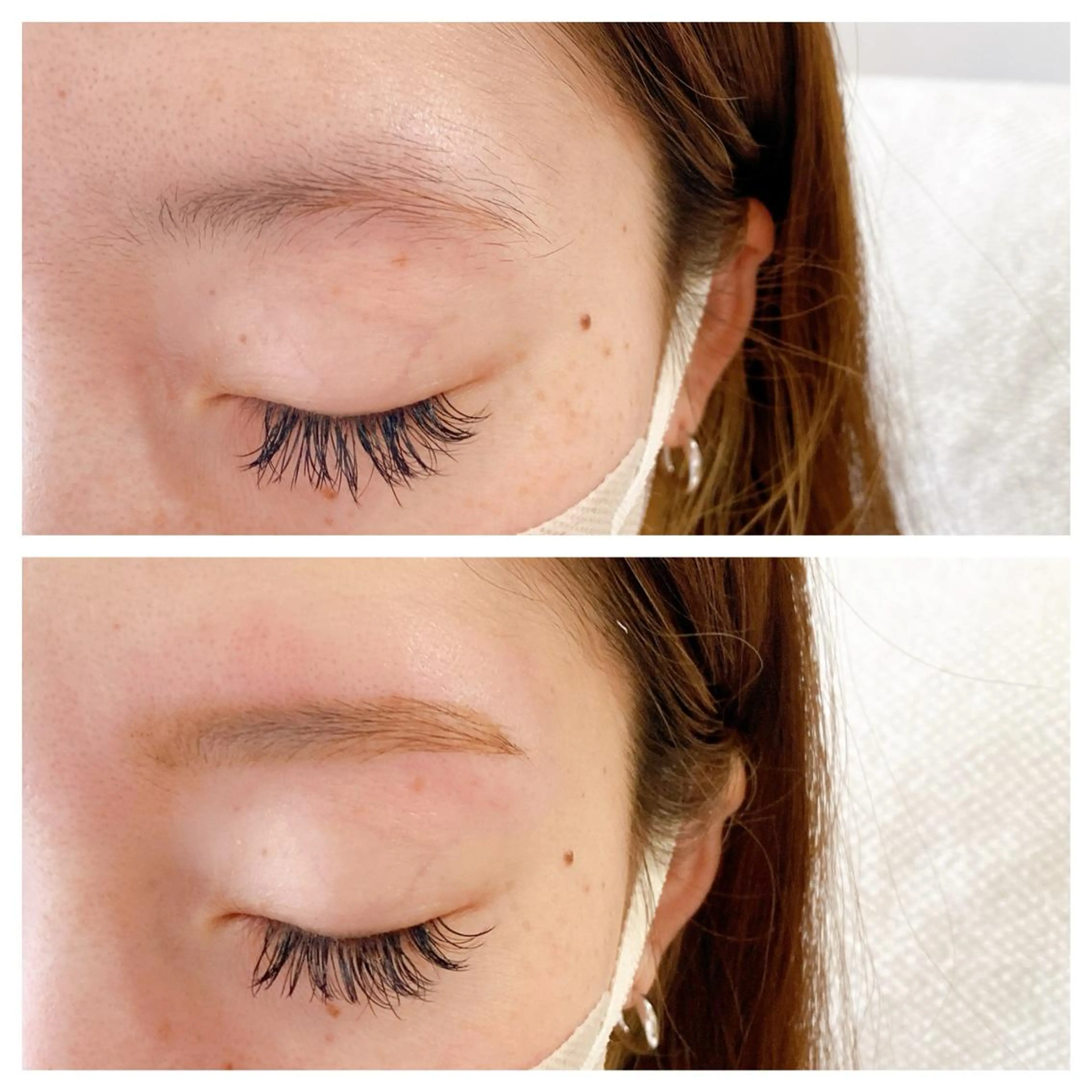 アイブロウマッピングの写真