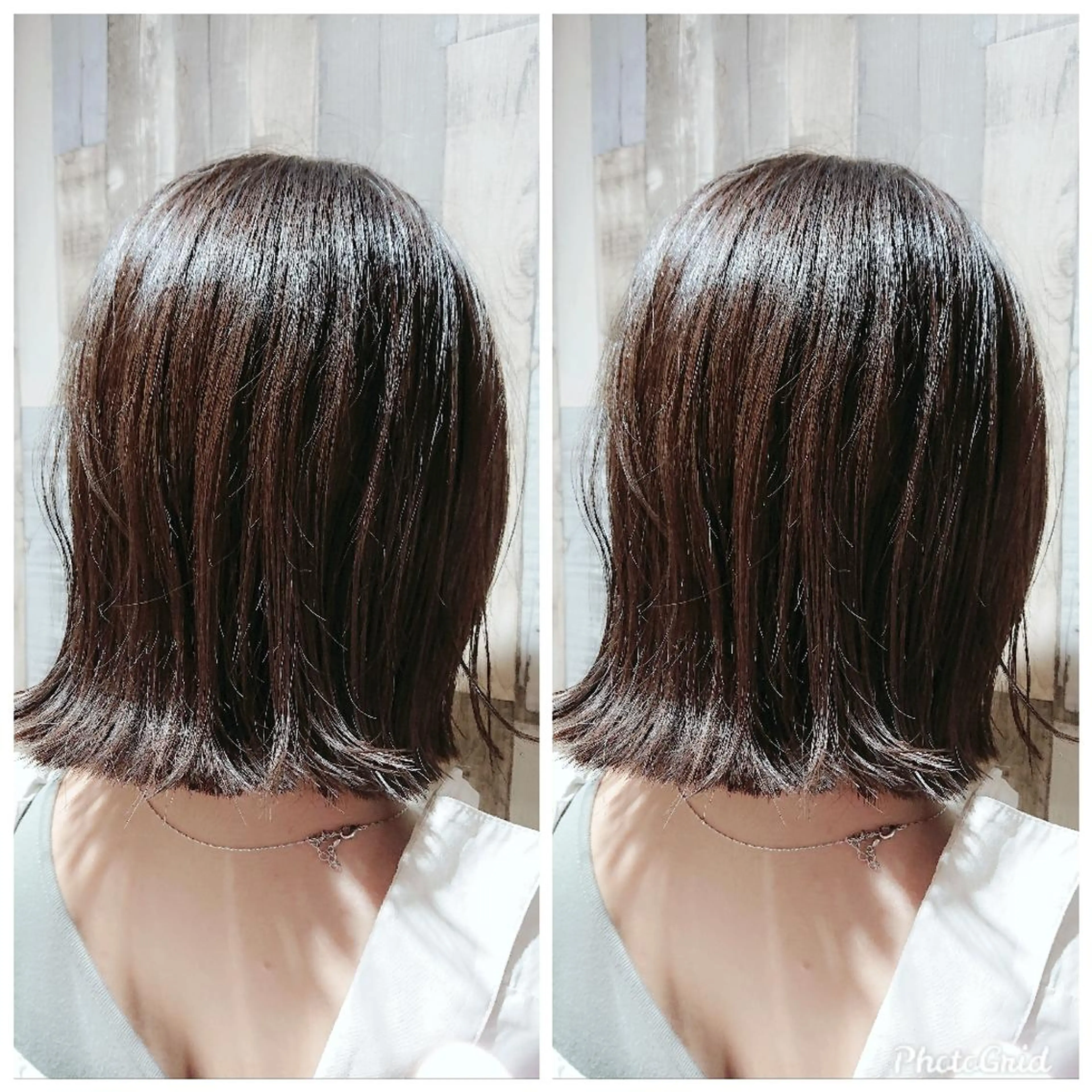 セミロング alushe 岡 陽子のヘアスタイル