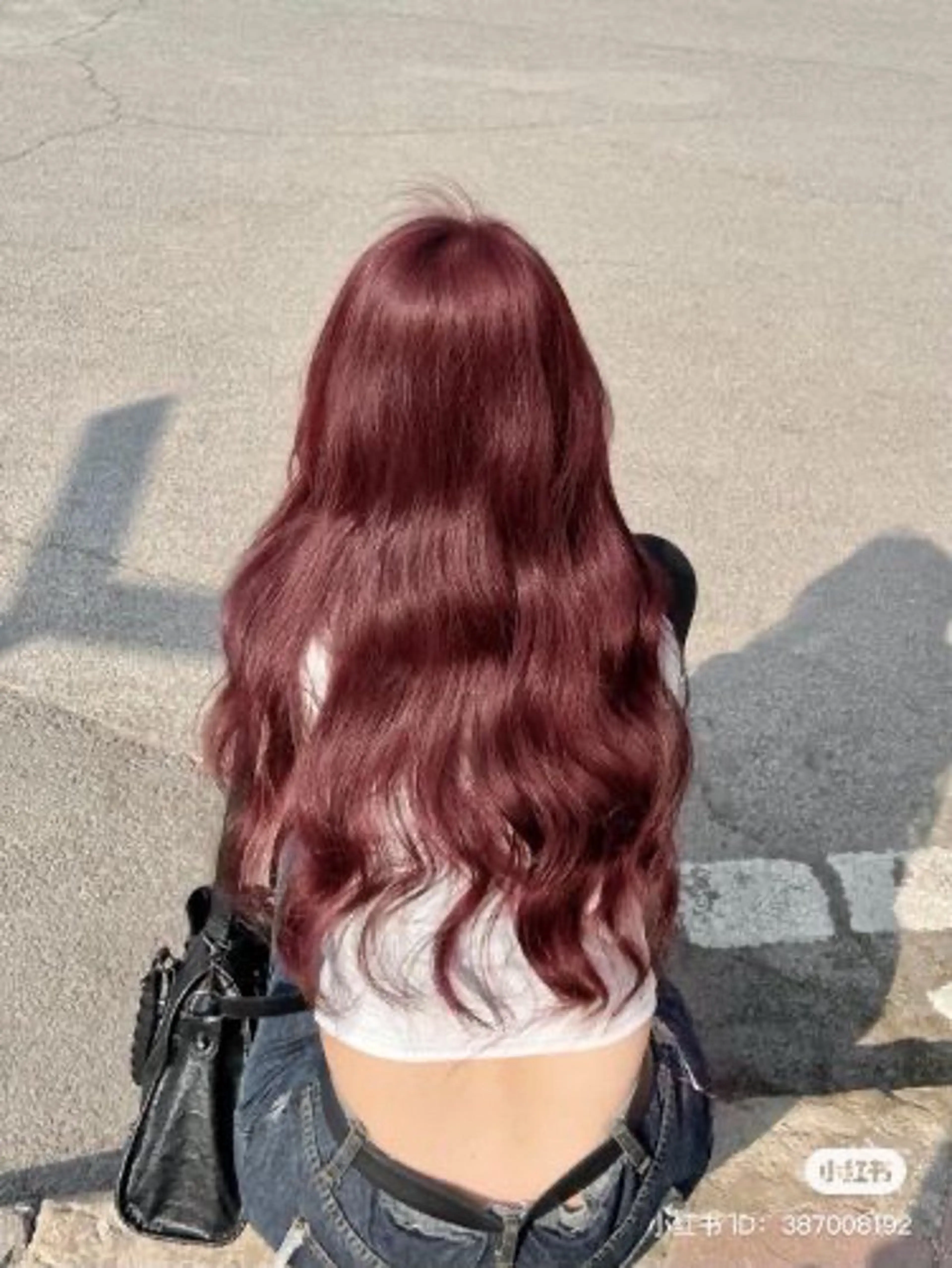 ロング カラー ヘアカラー トリートメント 🥀ワンホン風暖色 カラーRISA🥀のヘアスタイル