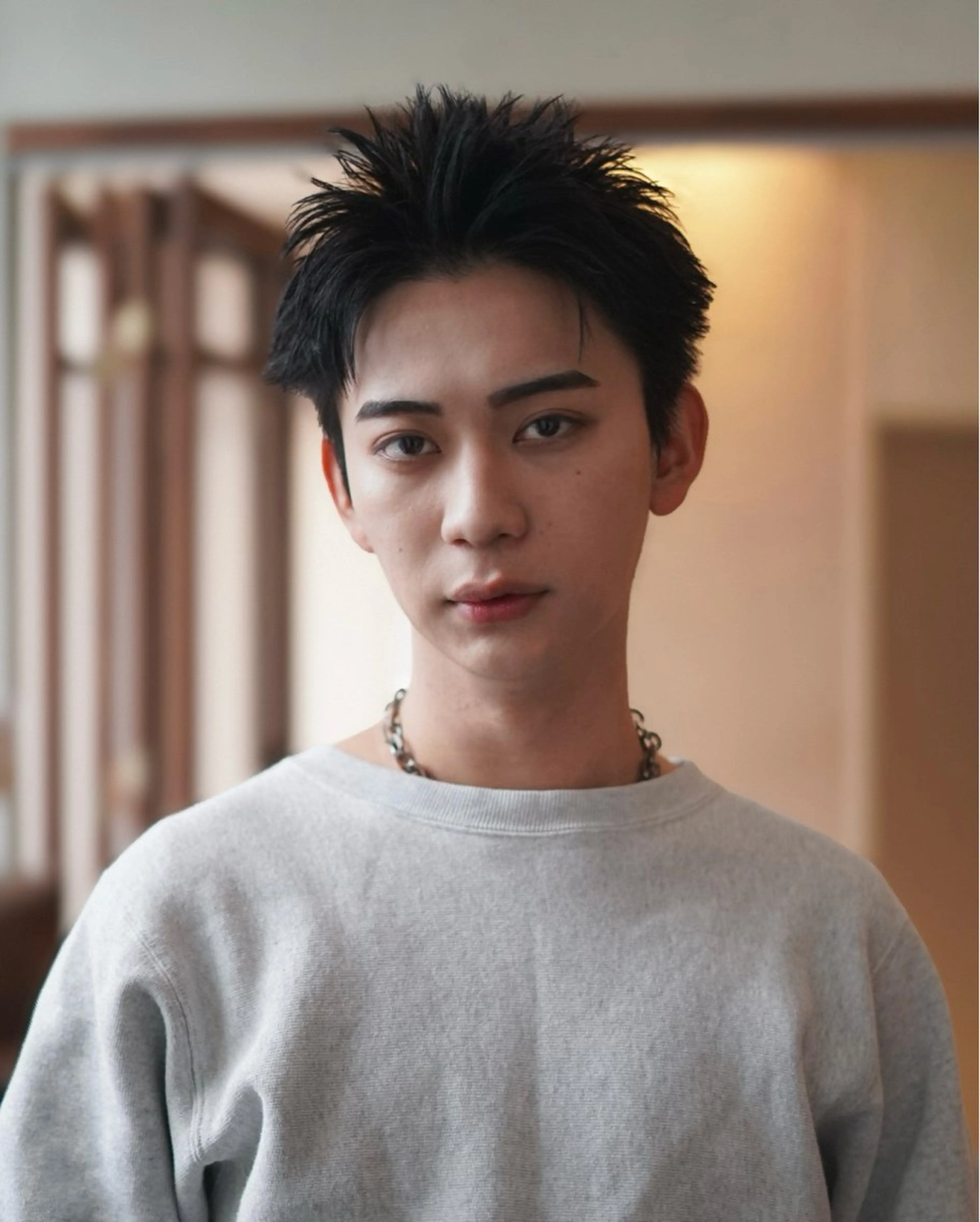 ショート メンズ カット 内山 湧勝/ メンズ/暖色カラーのヘアスタイル