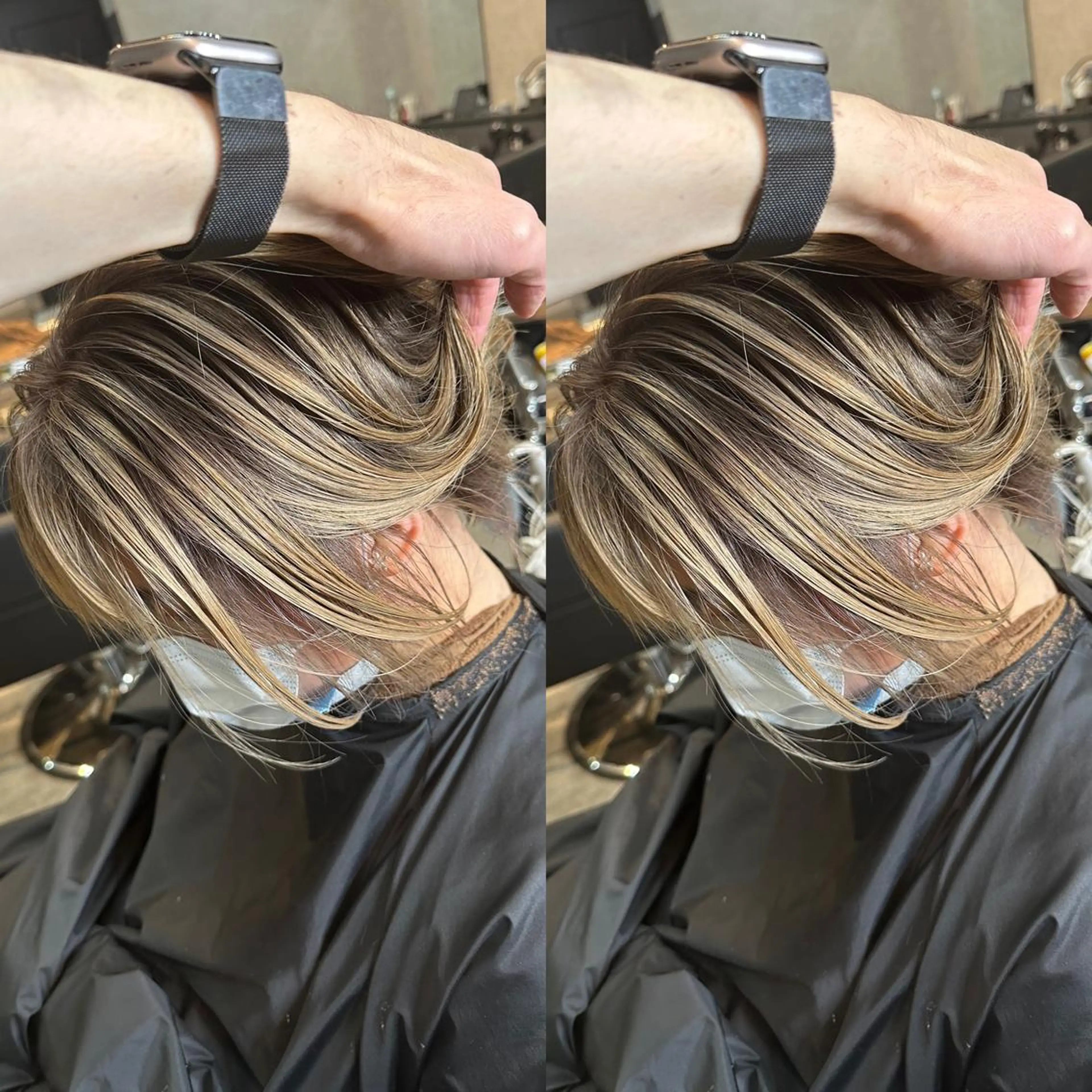 ショート カット ヘアカラー トリートメント 田中 聖也のヘアスタイル