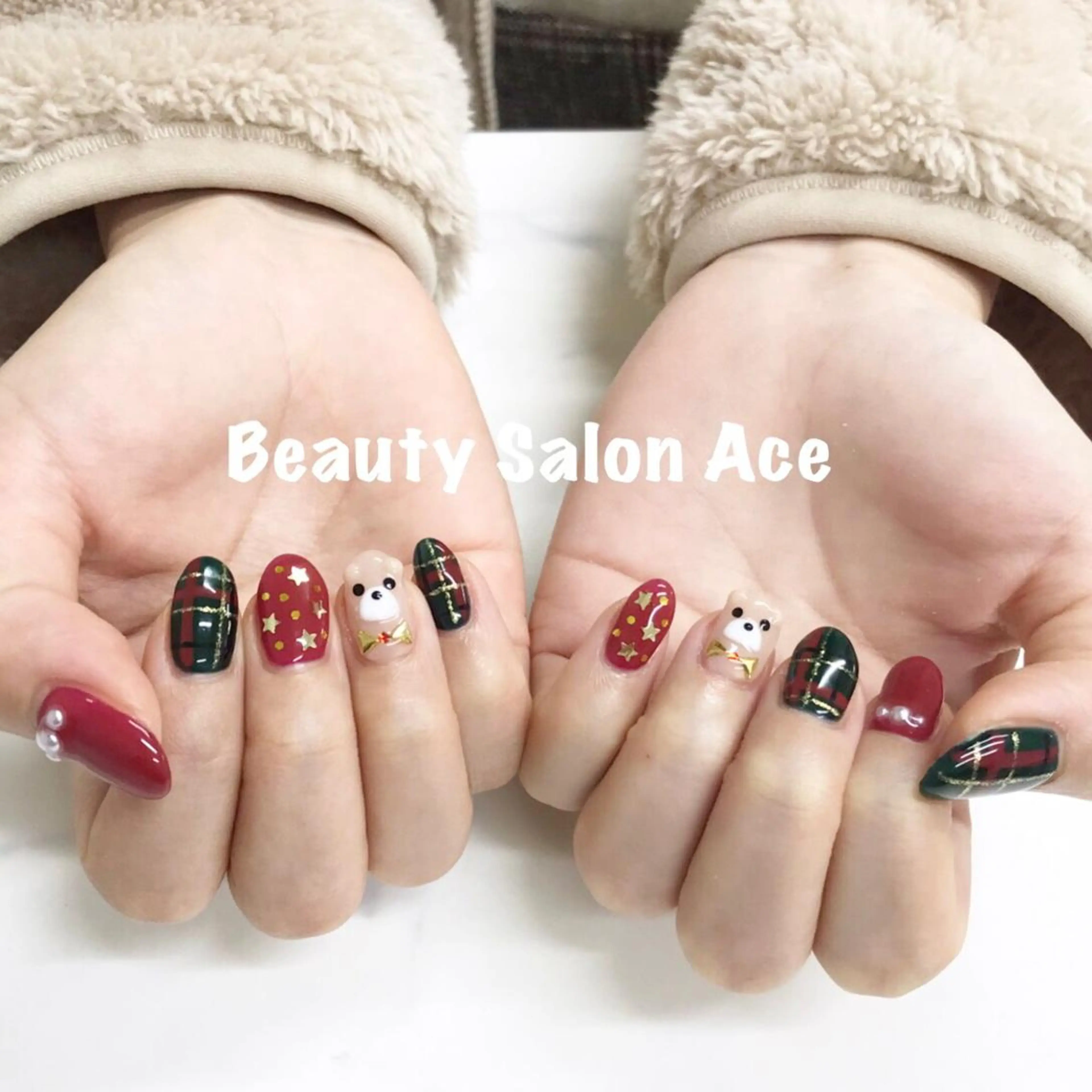 ネイル Beauty Salon Ace（ネイルサロン　エース）所属・池袋フィルイン Ace♡長さだしのネイルデザイン