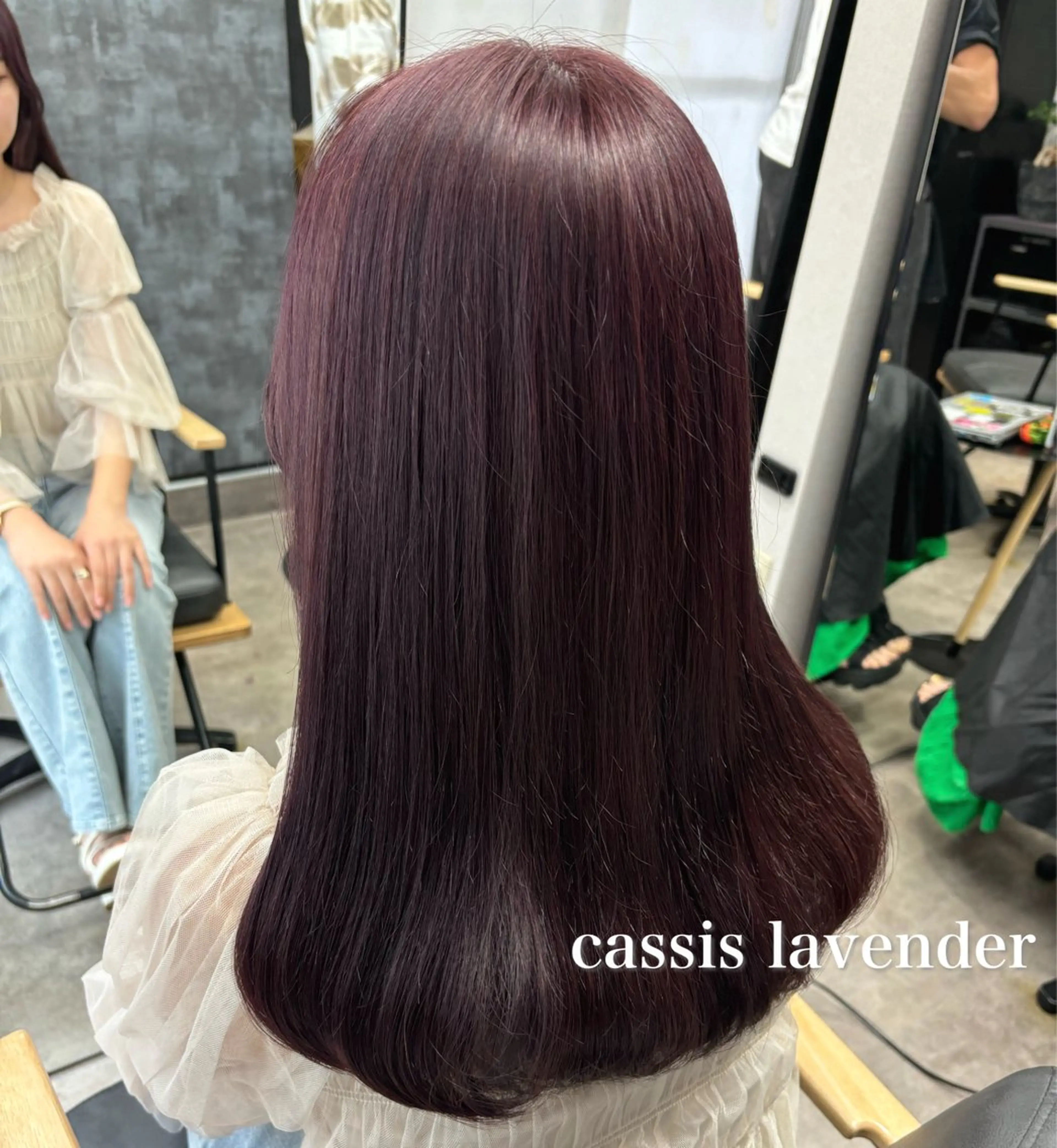 ロング ヘアカラー トリートメント ヘアセット ブリーチなし暖色 💗AKARI💗のヘアスタイル