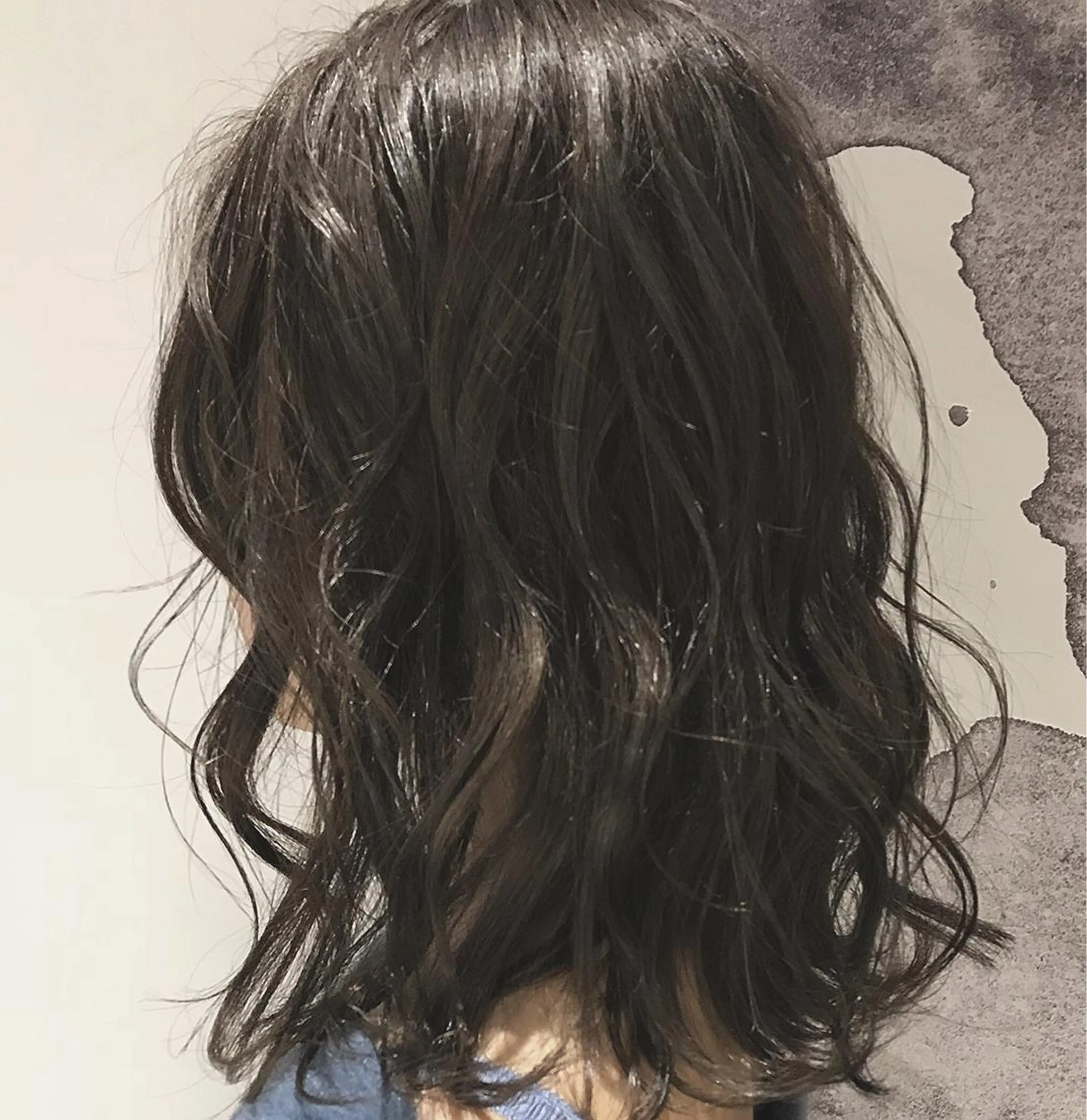 ミディアム カラー パーマ ヘアアレンジ ナツメダ ダイキのヘアスタイル