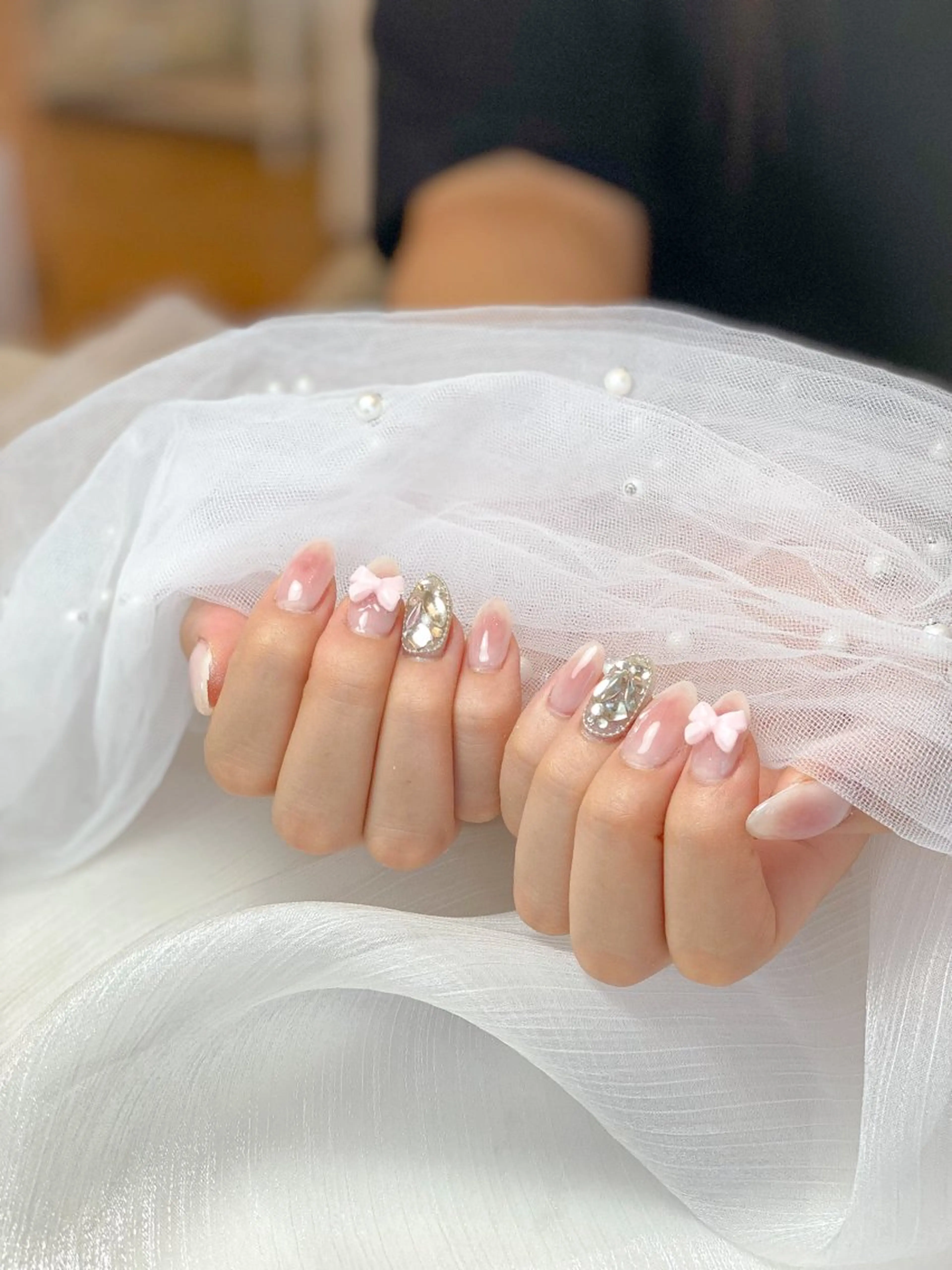 ネイル ネイル空間所属・muguet🎀 nailのネイルデザイン