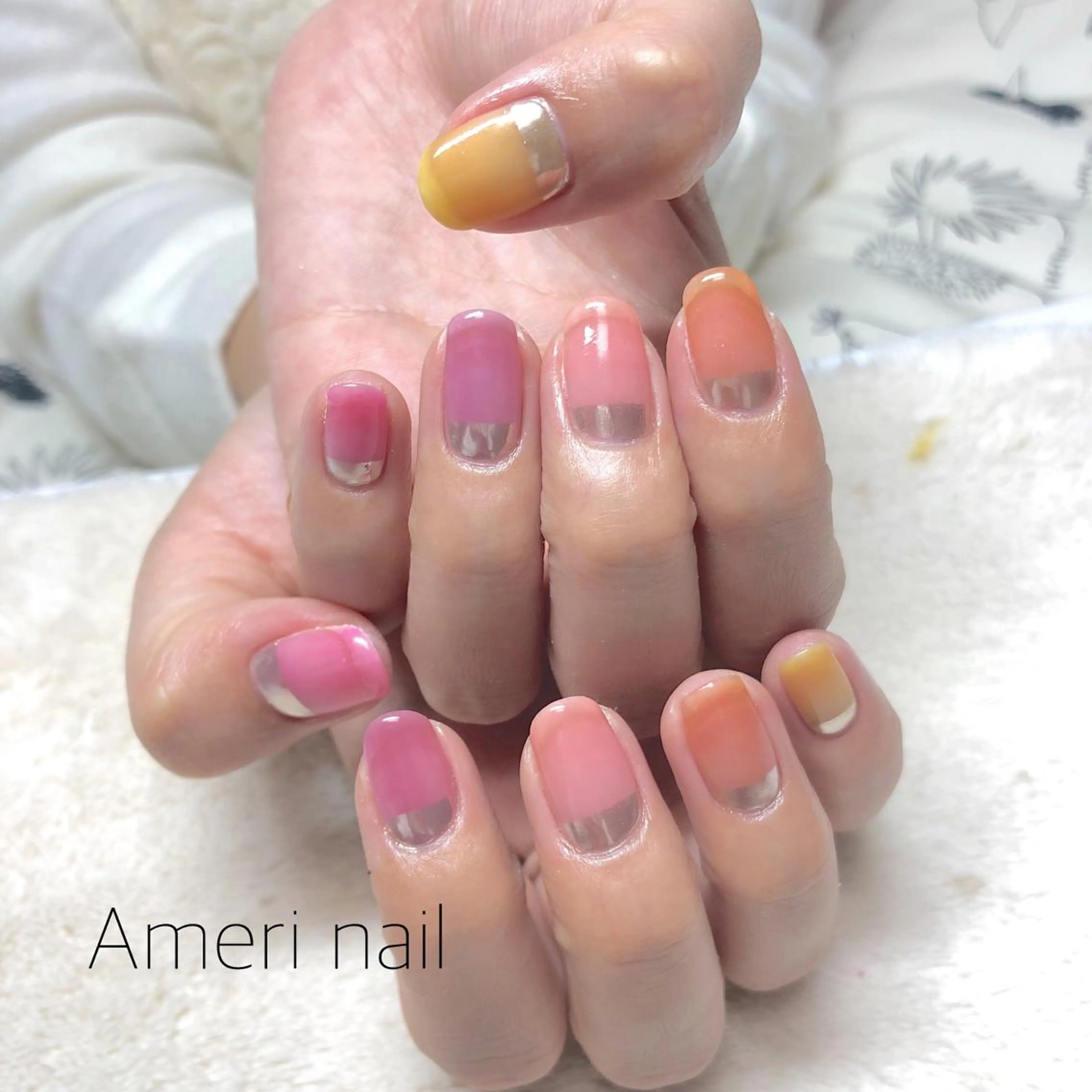 ネイル ハンドネイル Ameri nail /UKIのネイルデザイン
