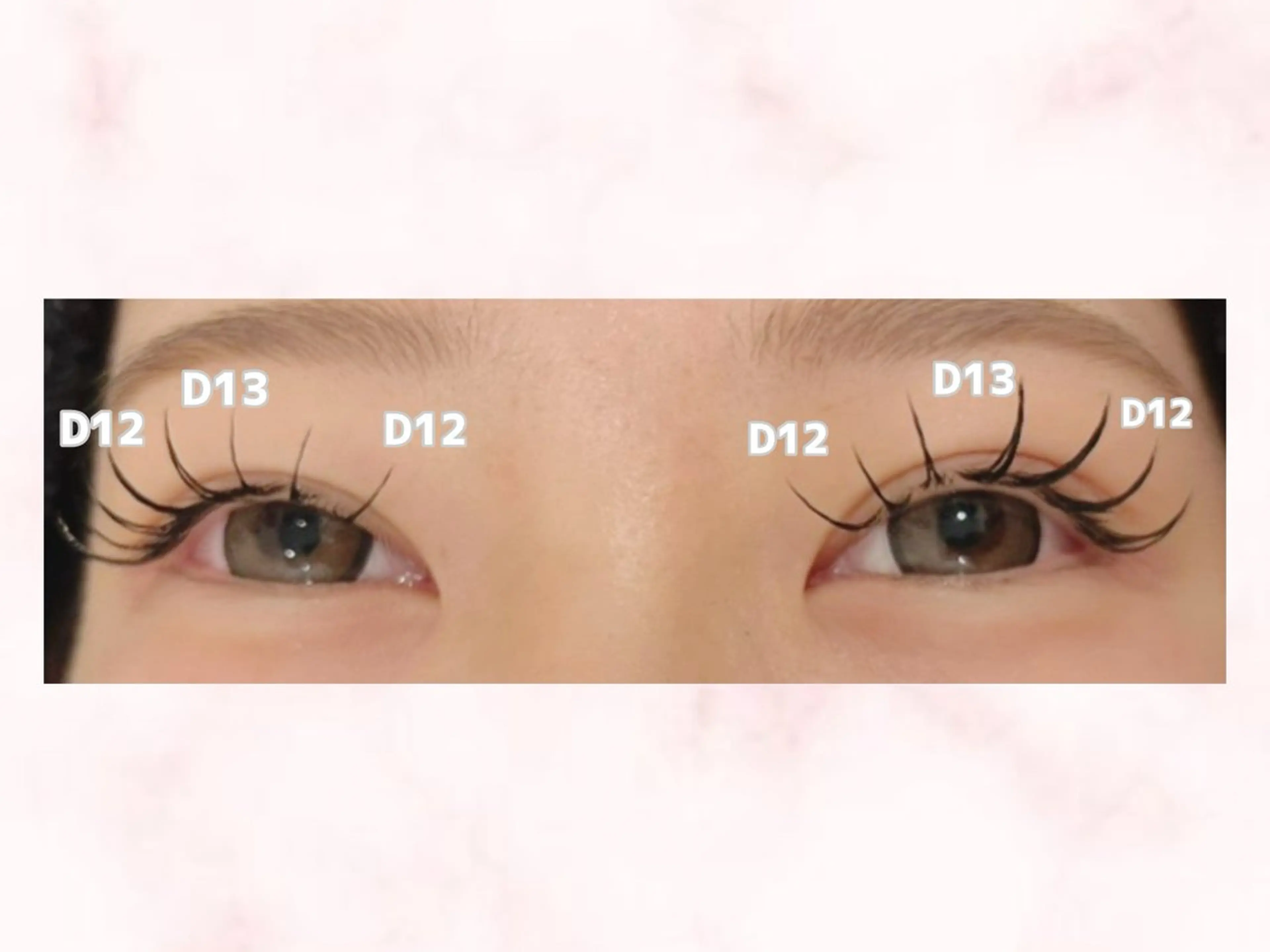 マツエク・マツパ nekoRu wakanaのマツエク・マツパデザイン