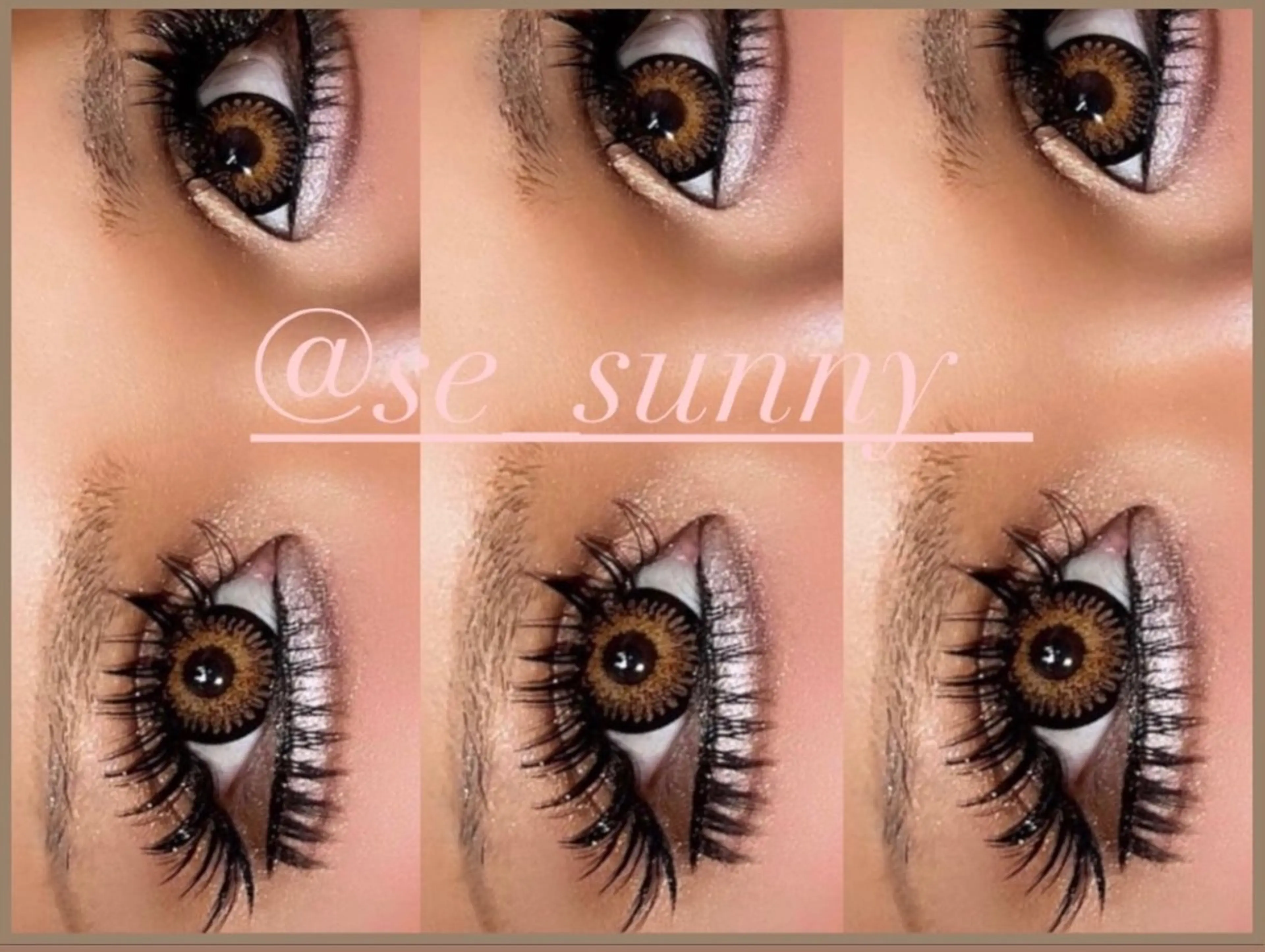 マツエク・マツパ バインドロック ボリュームラッシュ マツエク SESUNNY セサ二ー　SAYAのマツエク・マツパデザイン