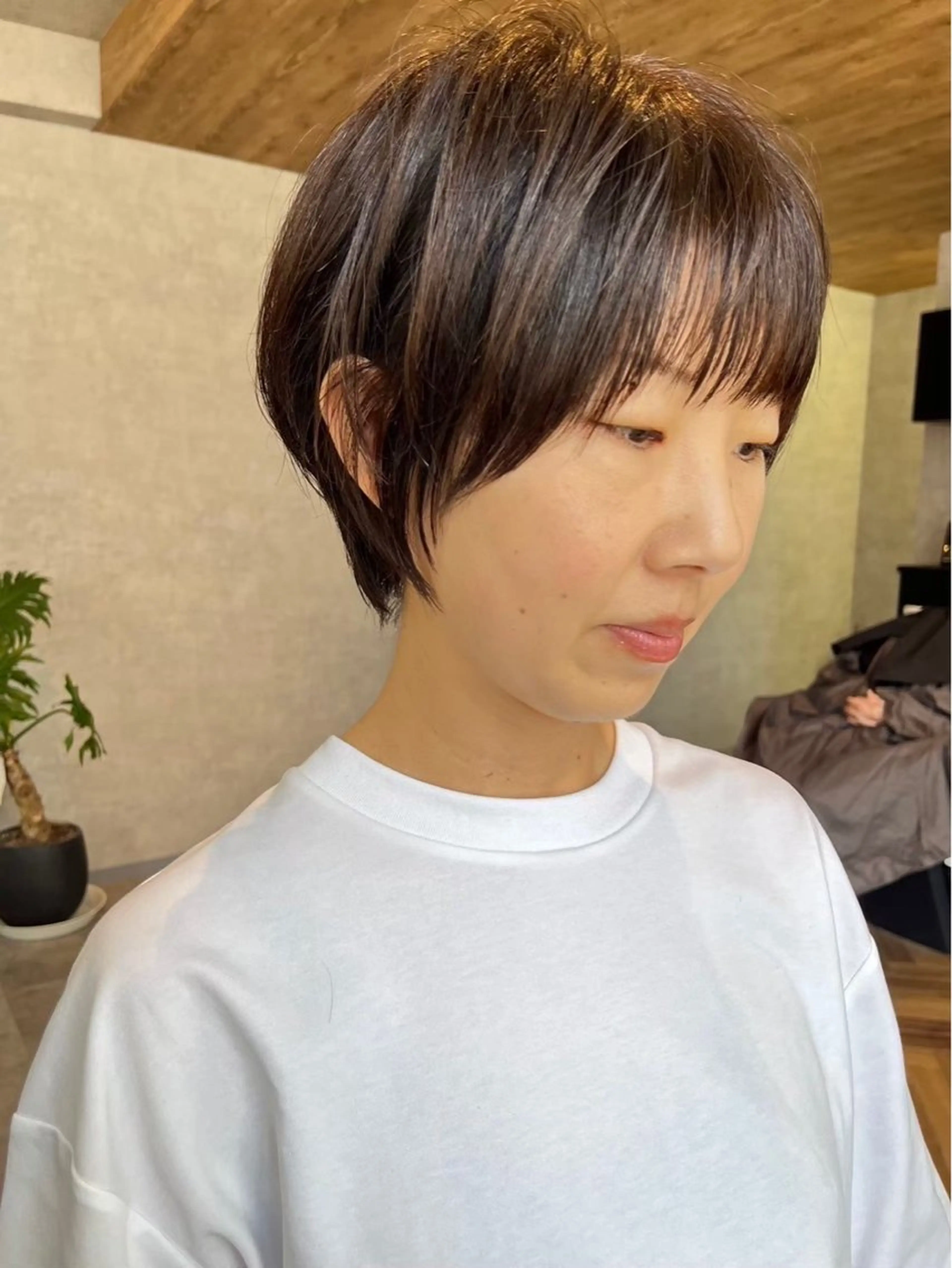 ショート カラー 飯田 晟恭のヘアスタイル