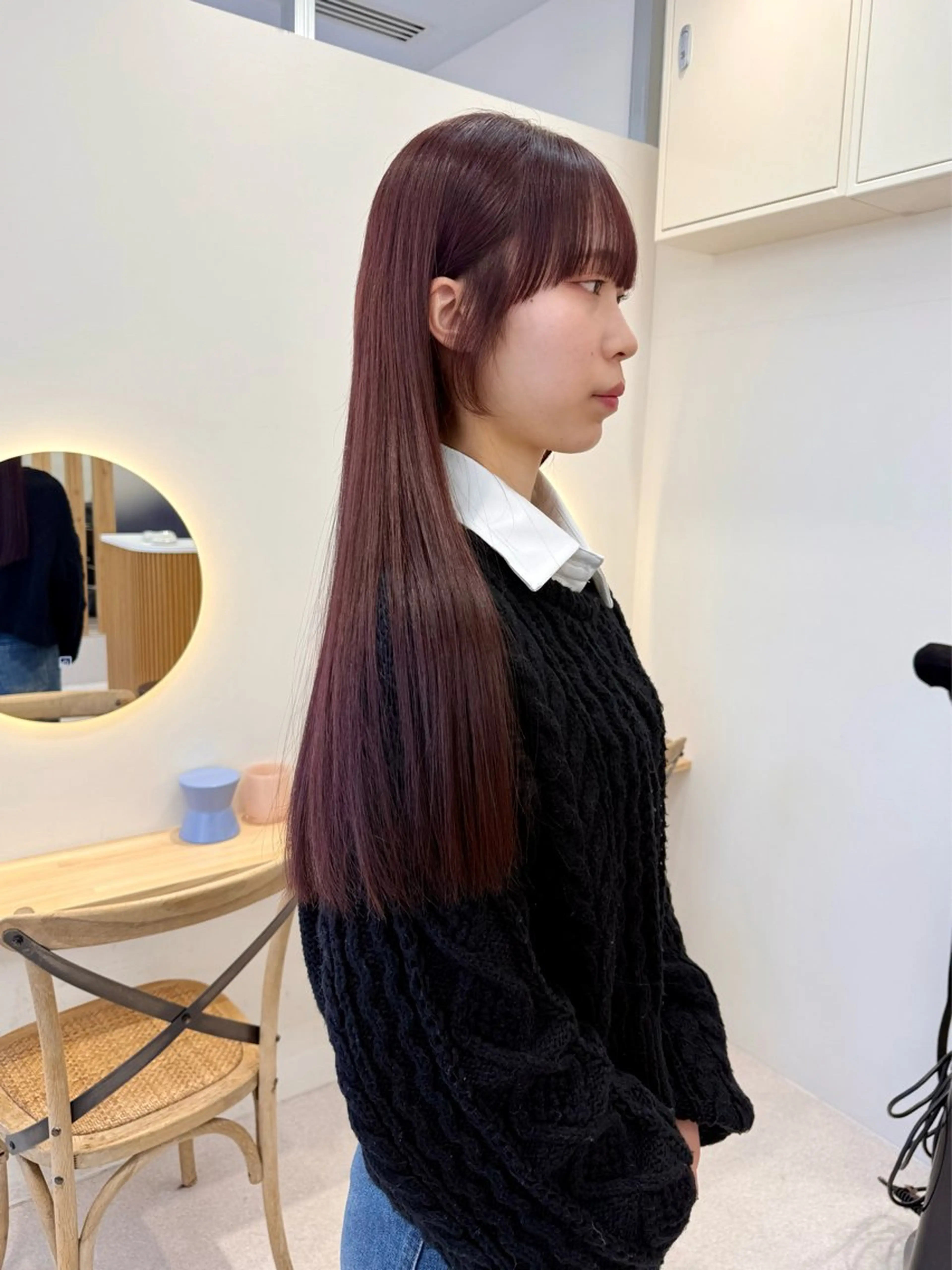 ロング 松谷 瑞姫のヘアスタイル