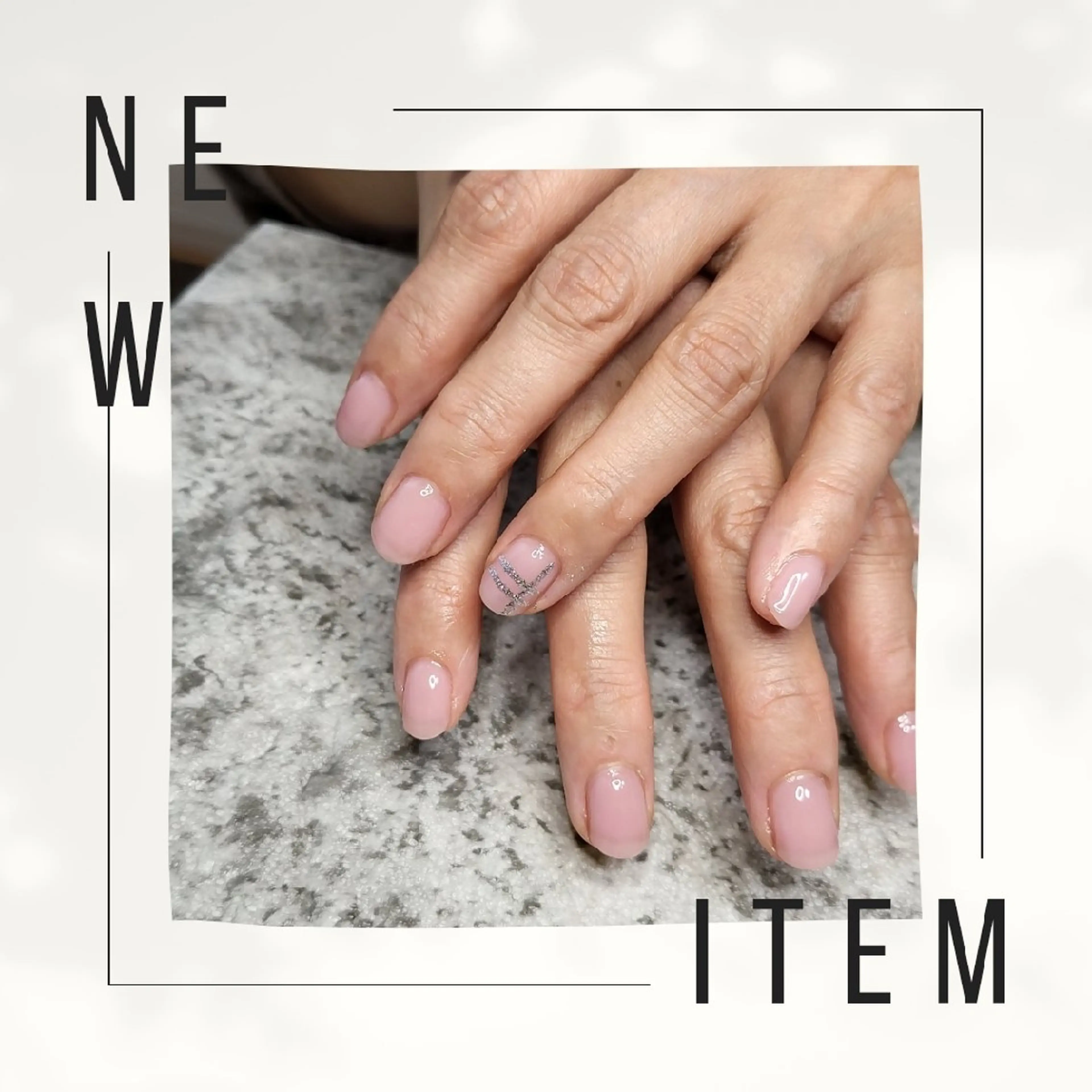 ネイル ピンク 矢野 美希のネイルデザイン