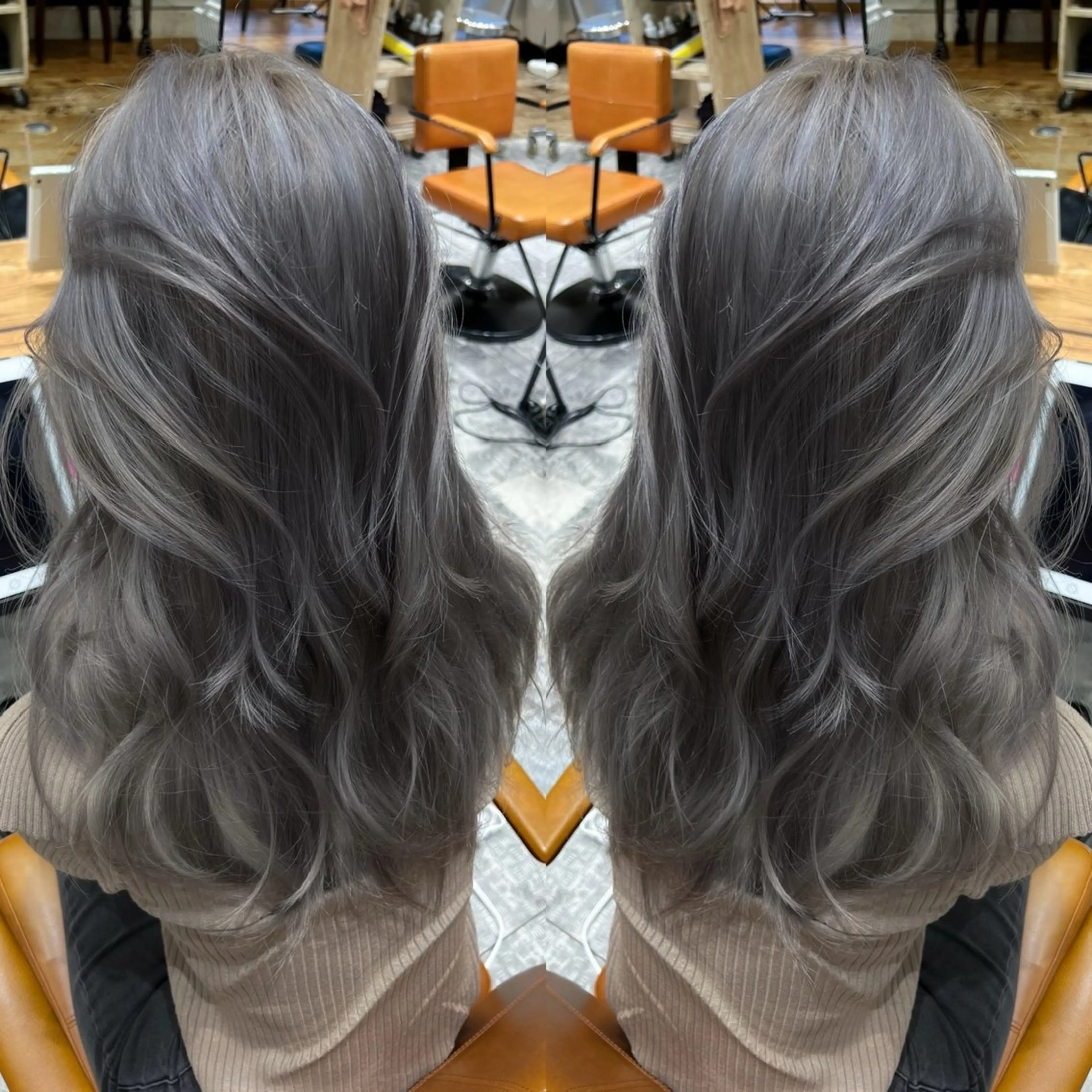 セミロング 映える顔まわり/前髪 特化 💗 ユキマのヘアスタイル