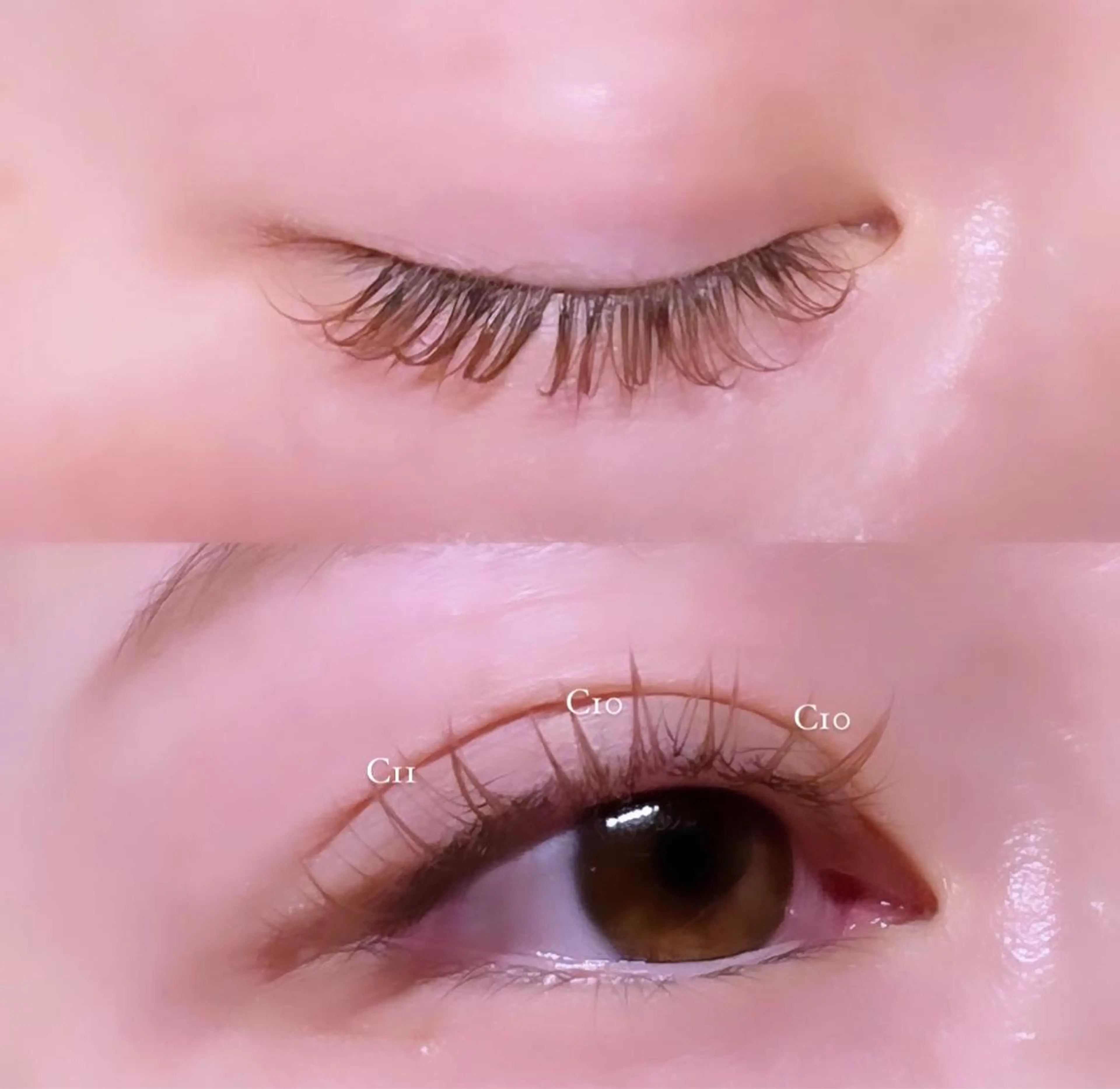 マツエク・マツパ カラーマツエク クレアラルーチェ姫路英賀保店所属・クレアラルーチェ 姫路英賀保店のマツエク・マツパデザイン