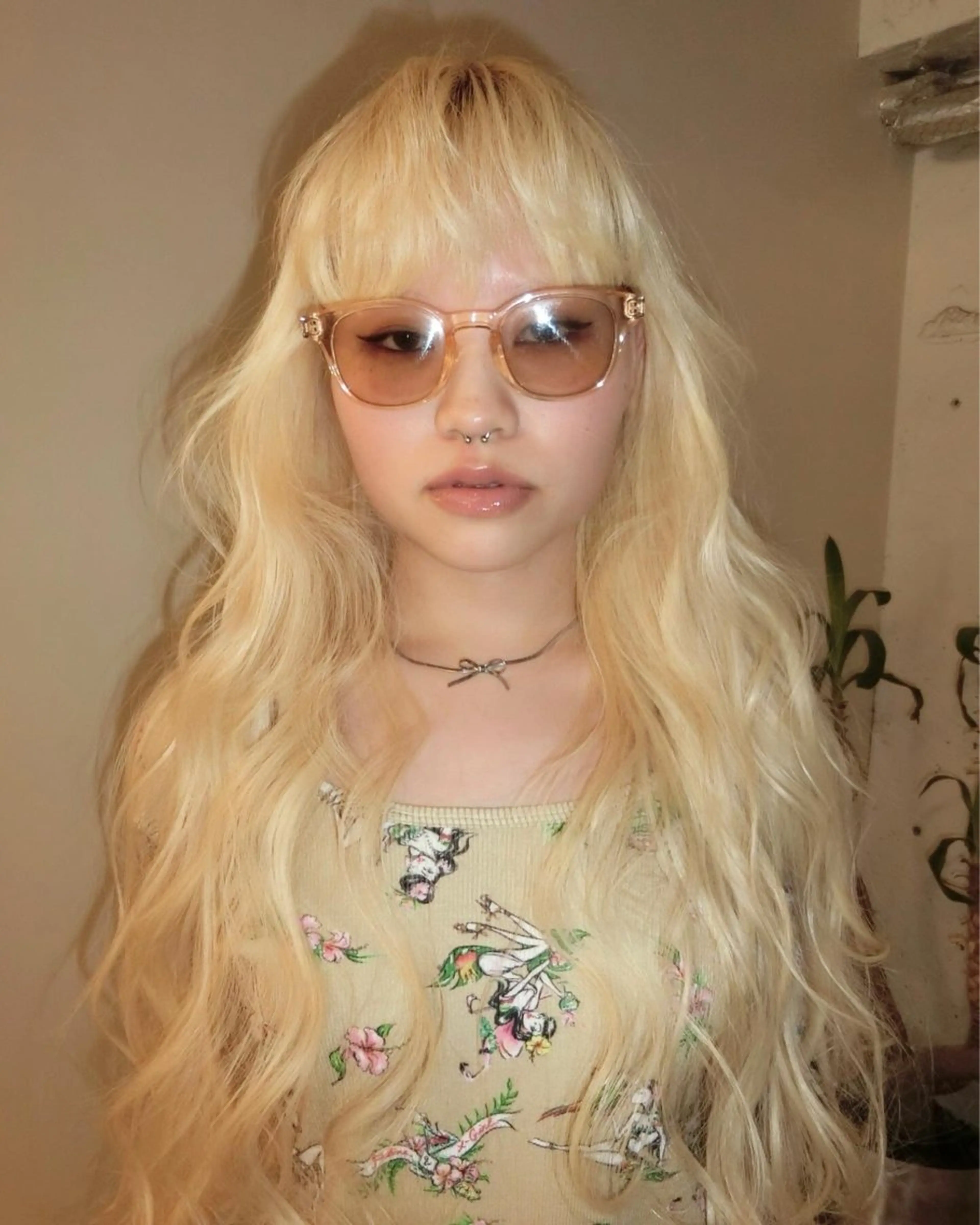 ロング カラー ハッシュカット/ MAYAのヘアスタイル