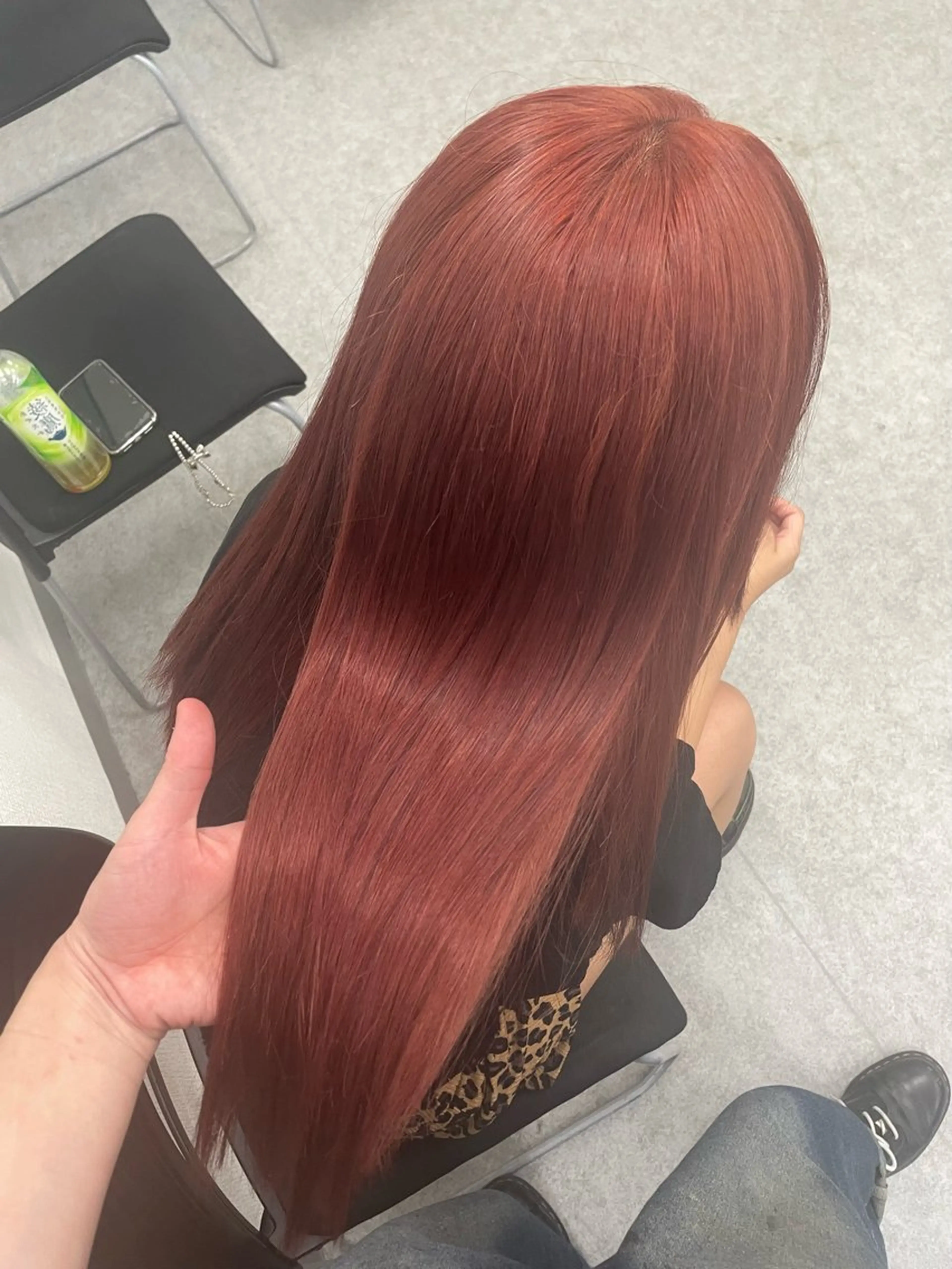 カラー La fith hair pur茶屋町店所属・momoka/茶屋町 /艶髪カラーのヘアスタイル