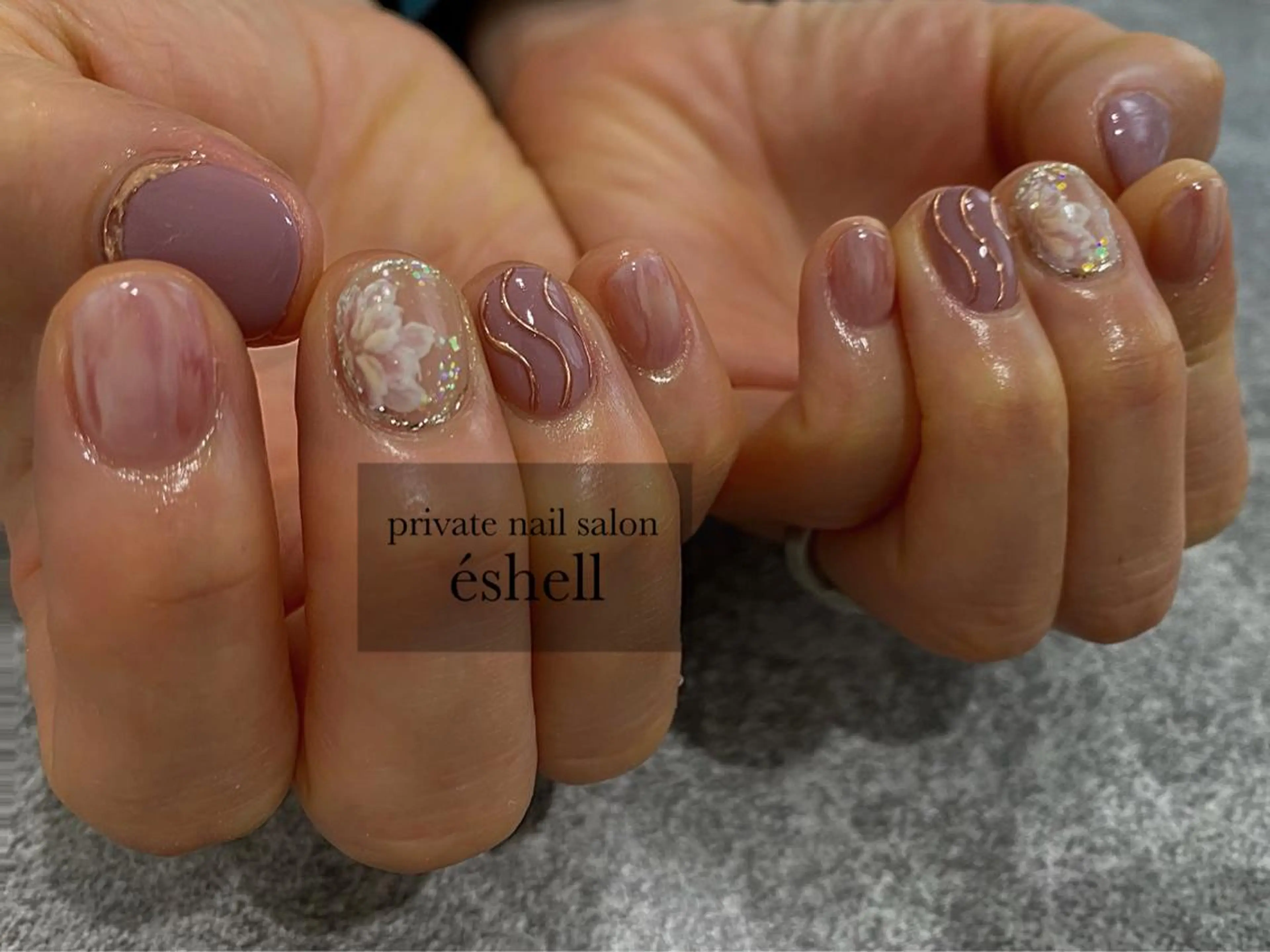 ネイル nail salon éshellのネイルデザイン