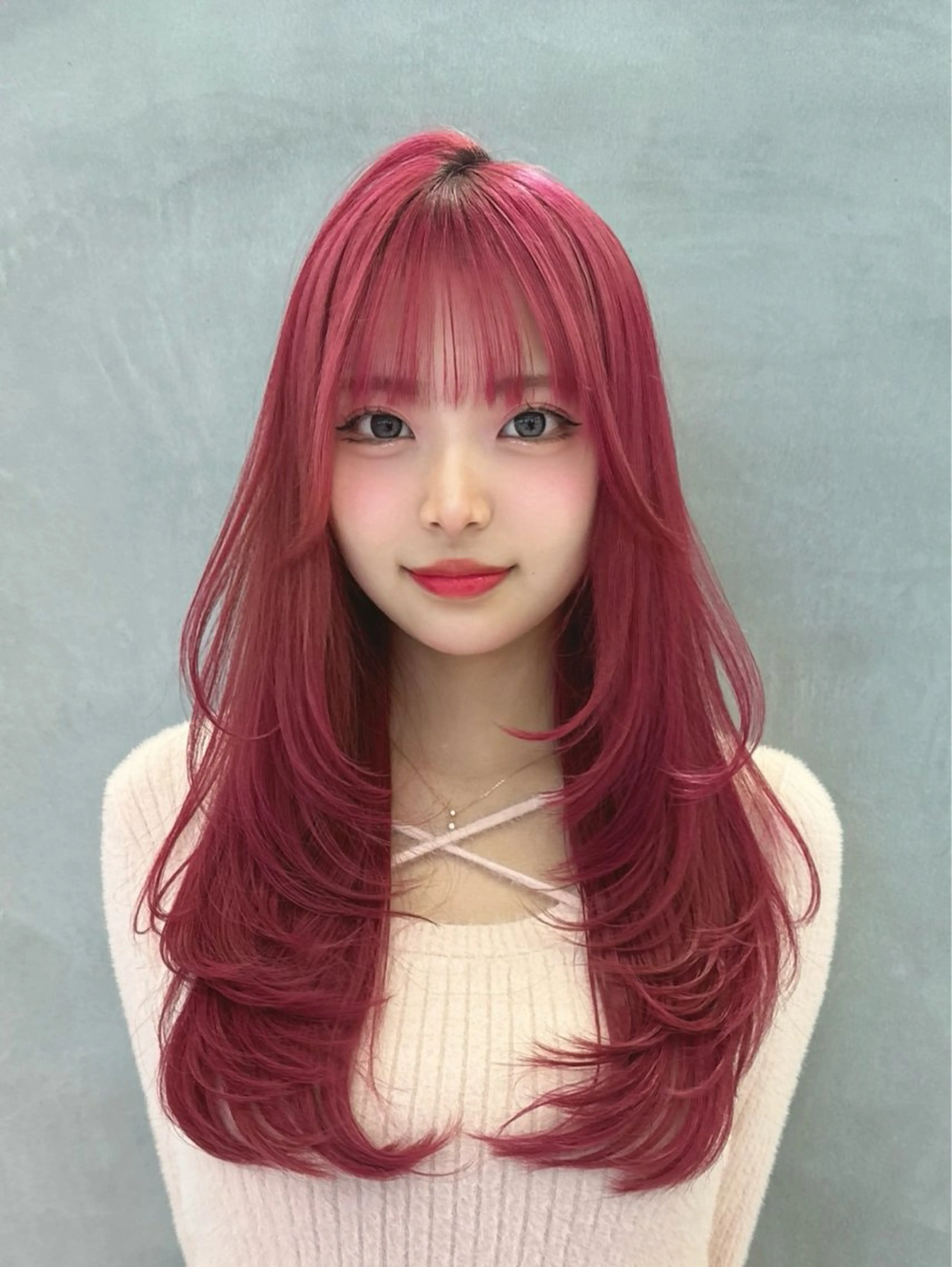 【11月限定】ブリーチ2回➕カラー➕内部補修トリートメントの写真