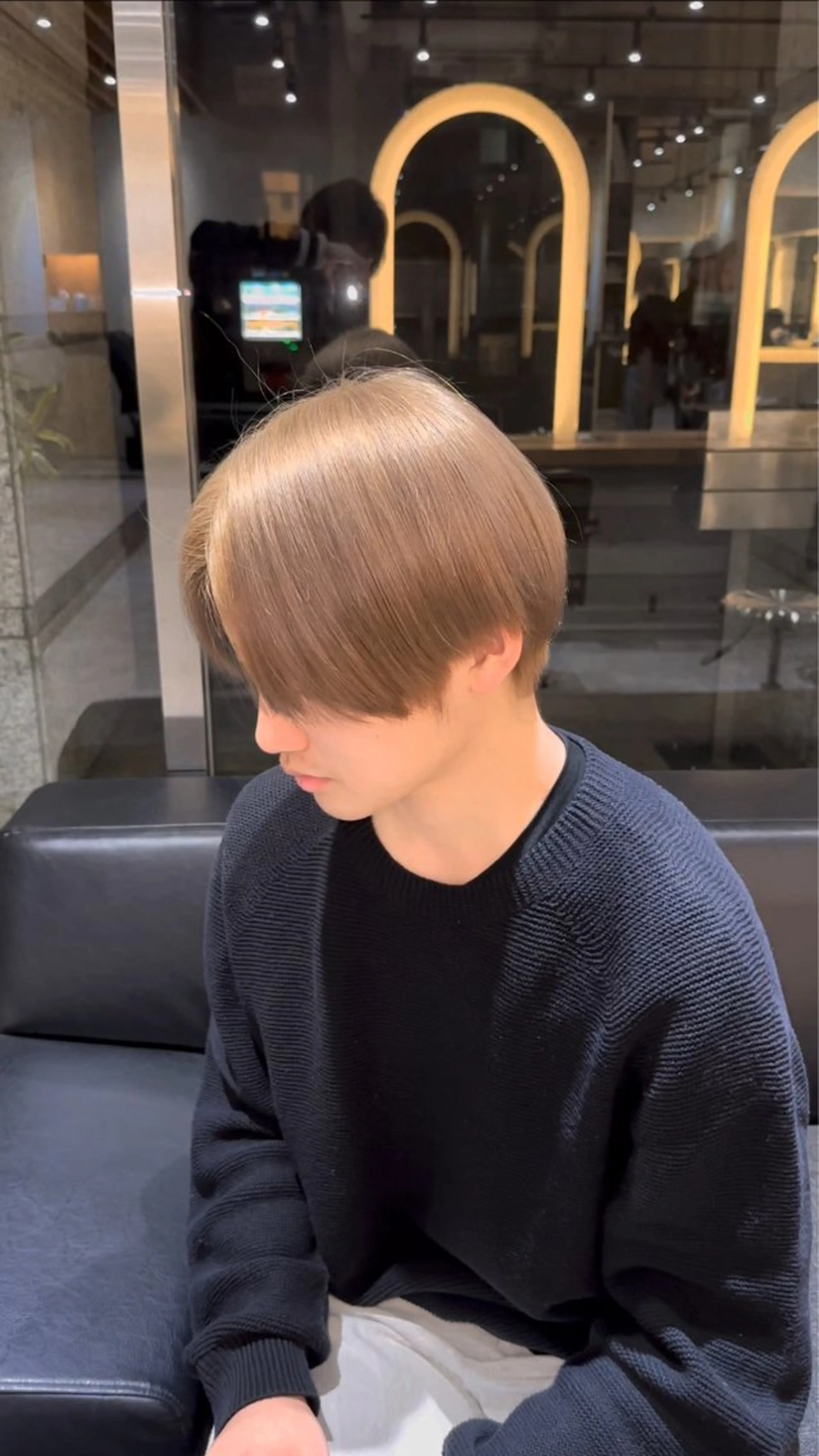 ショート カラー ヘアカラー トリートメント レイヤーカット/ ブリーチカラー/雅人のヘアスタイル