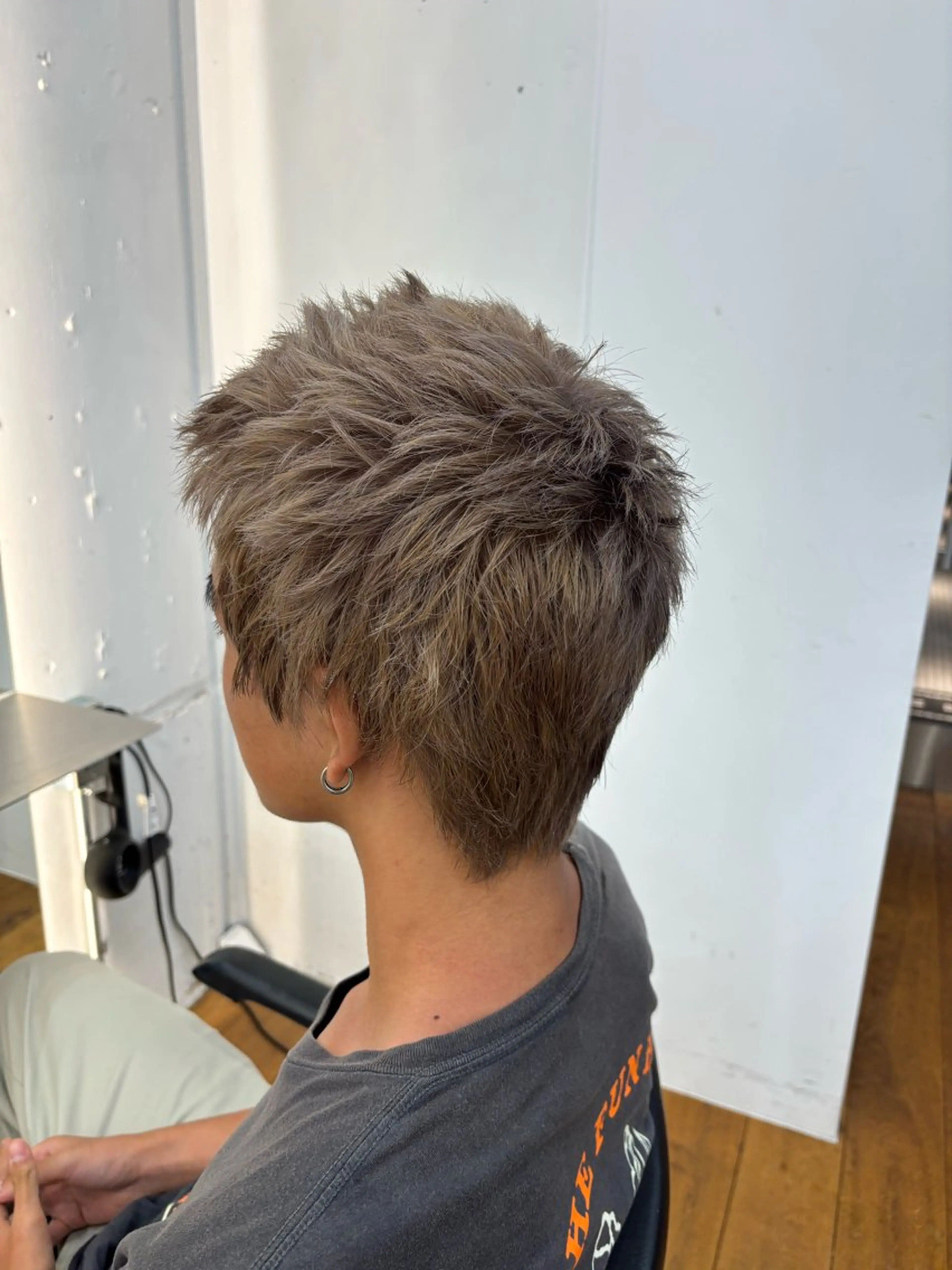 【メンズ限定❤️‍🔥】ブリーチ⚡️＋オンカラー🥣＋内部補修トリートメント🫧＋スタイリング👍🏾の写真