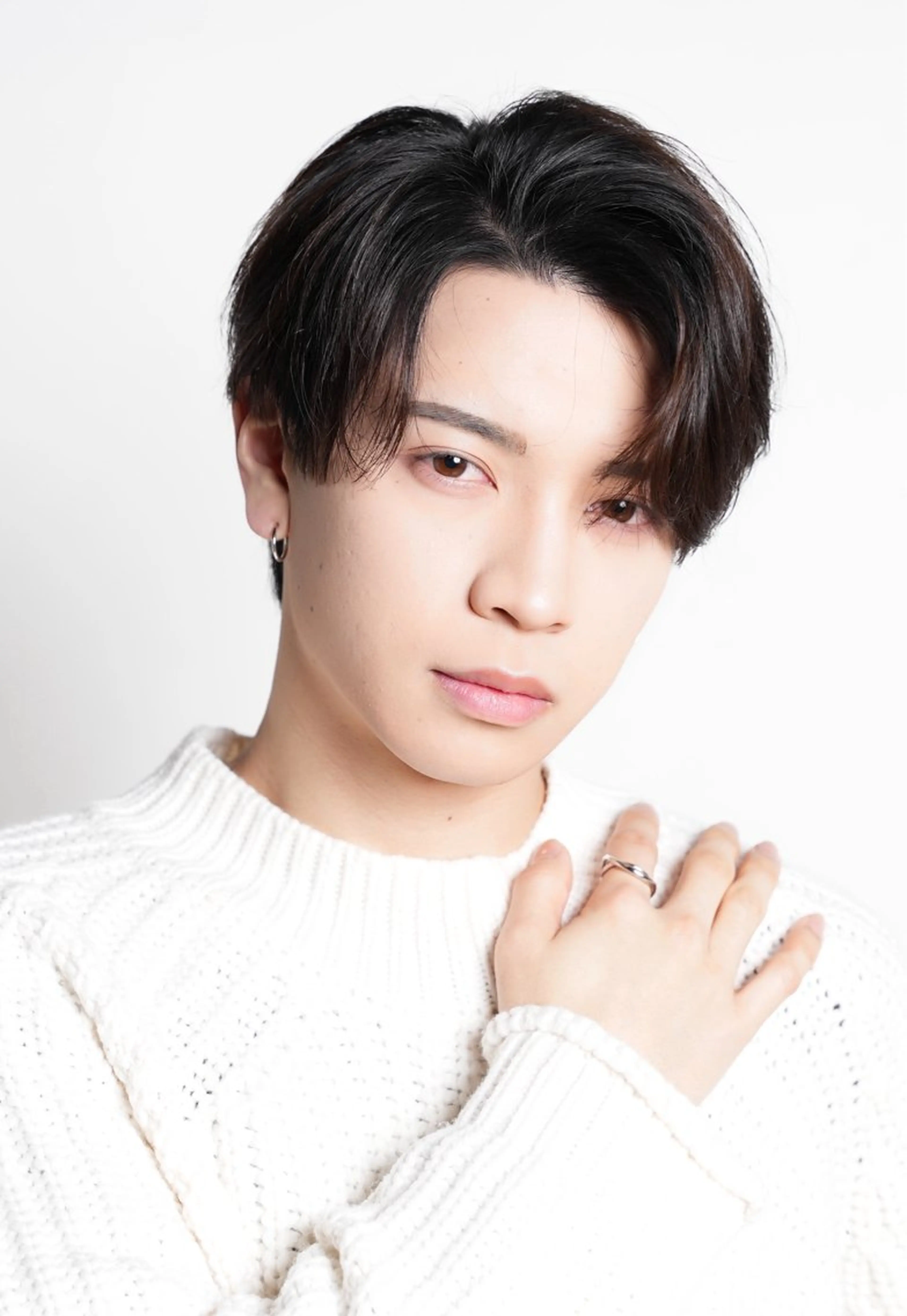 ミディアム パーマ メンズ カット トリートメント シースルーマッシュ/ メンズ/KYOHEIのヘアスタイル