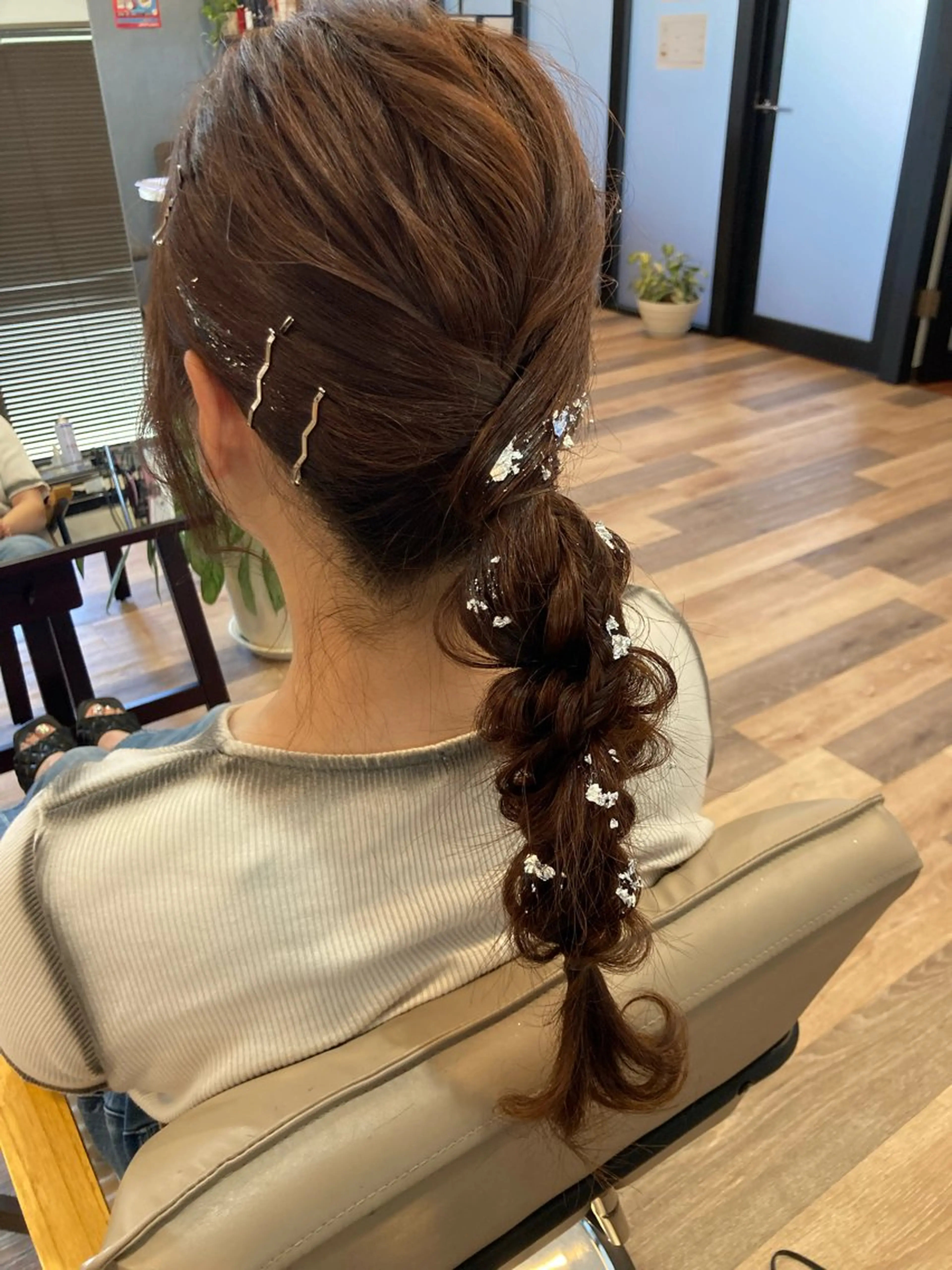ロング 中野 紹江のヘアスタイル