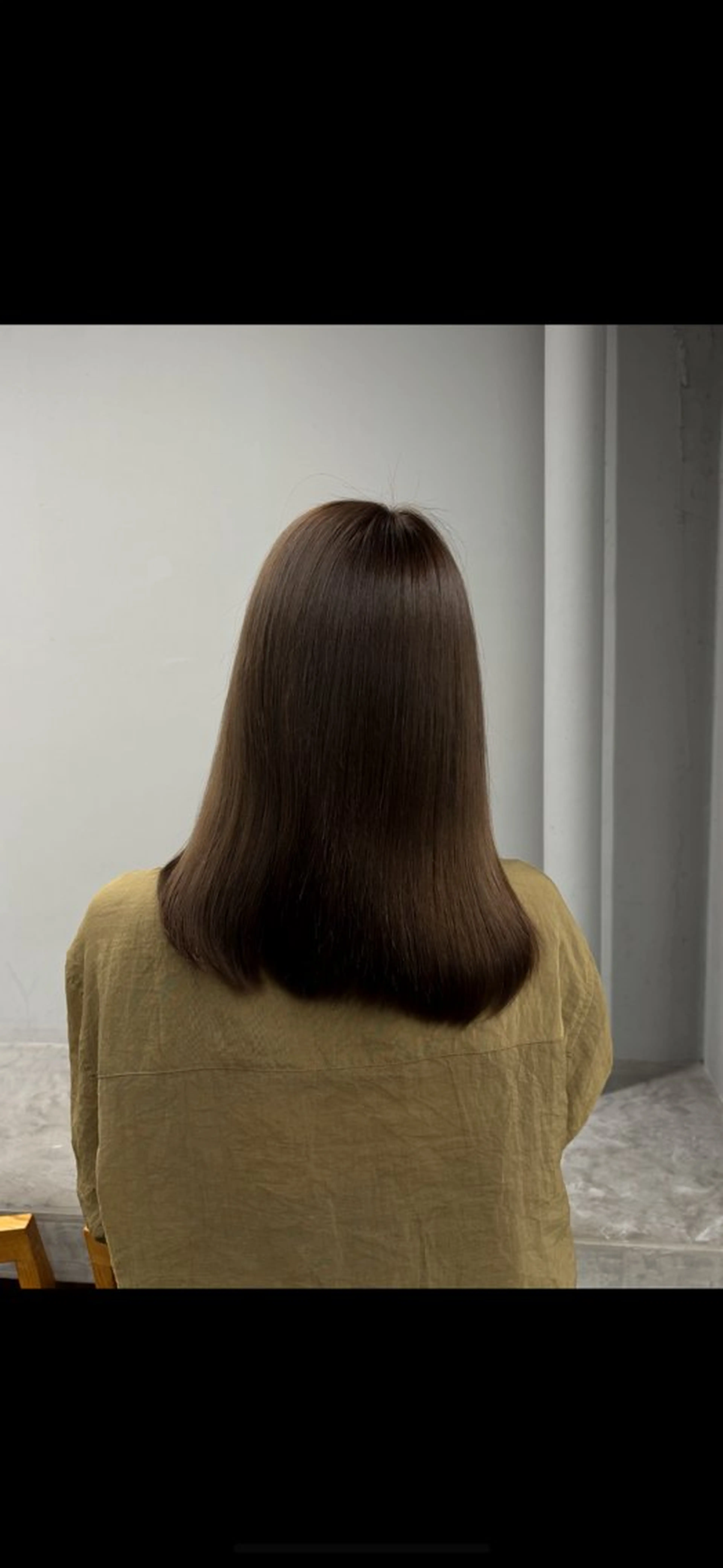 ミディアム カラー nude所属・𝐀𝐦𝐞𝐫𝐢 /透明感カラーのヘアスタイル