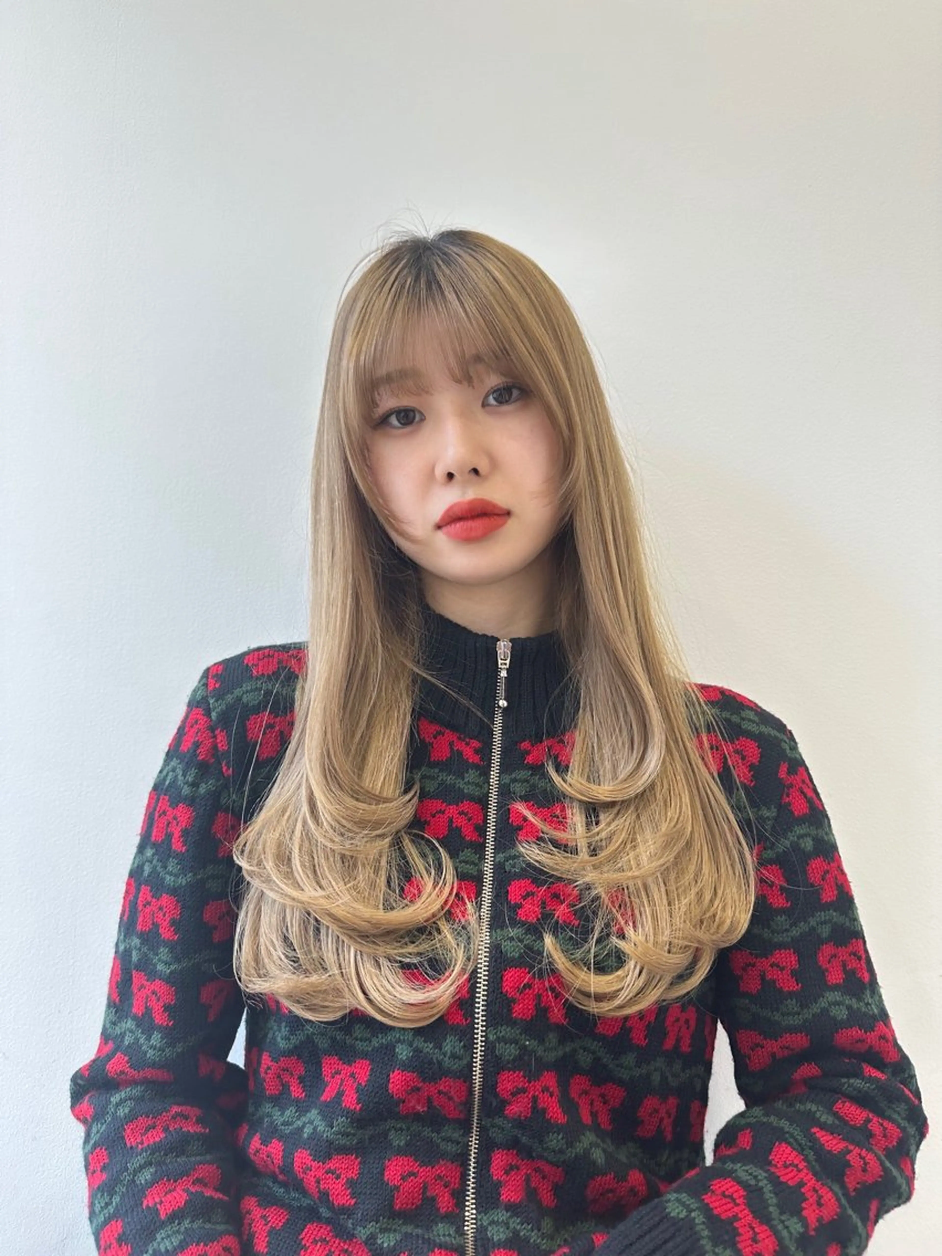 セミロング カラー メンズパーマ/ メンズカット/平木のヘアスタイル