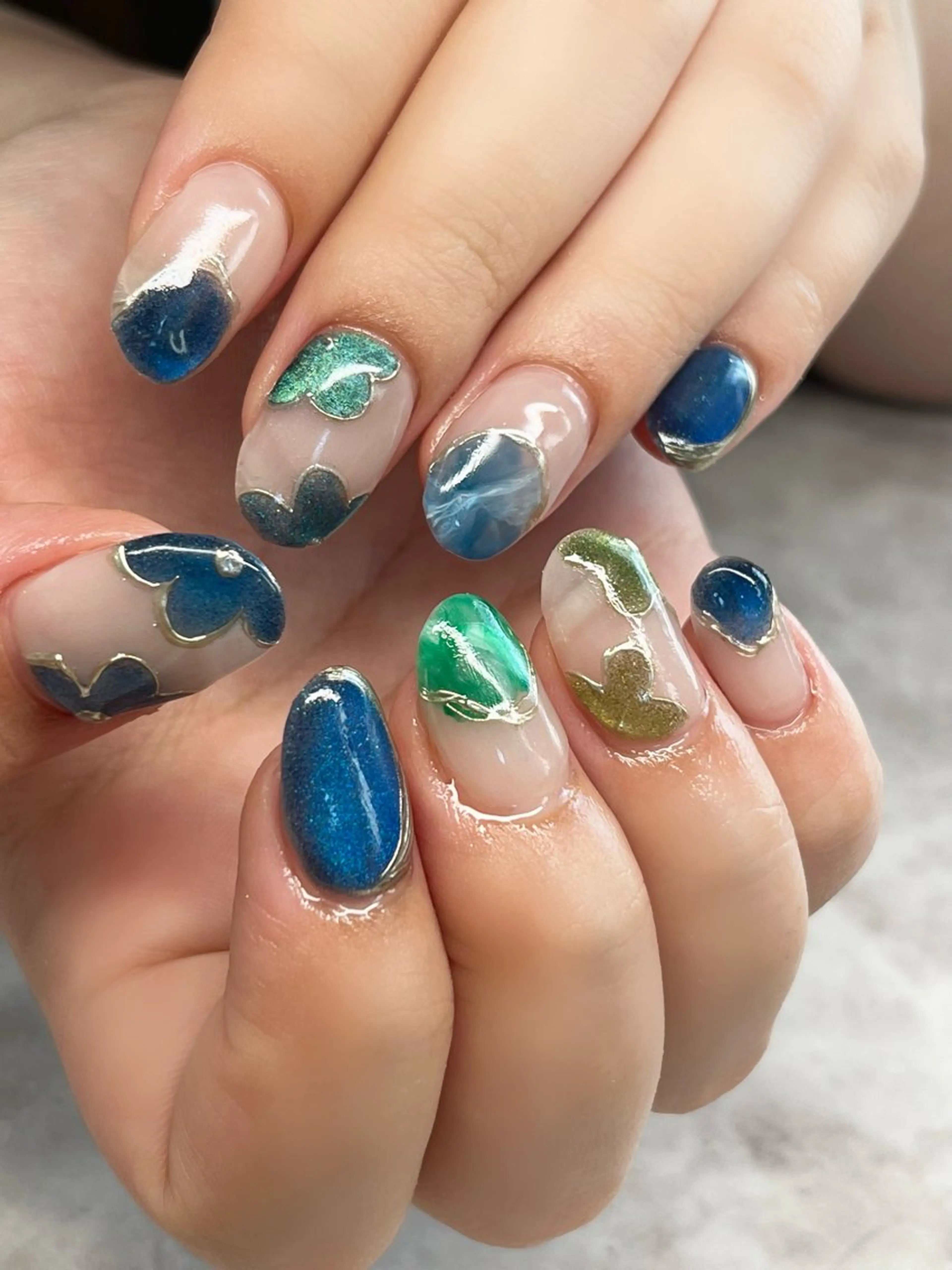 ネイル 持ち込み Nailsalon C.U.Eのネイルデザイン